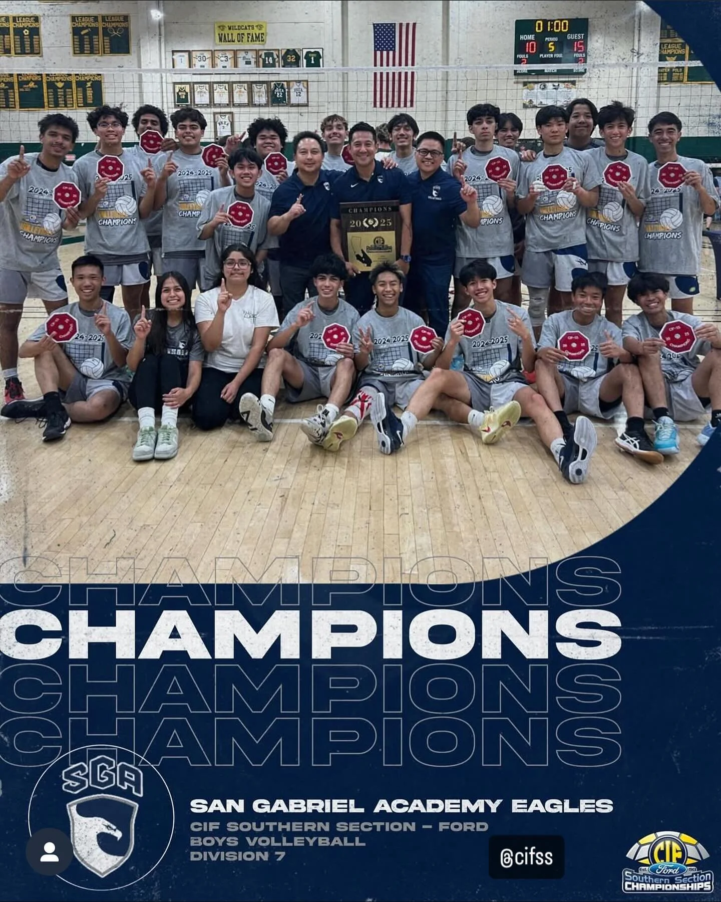 CIF-SS Division 7 Champions!
