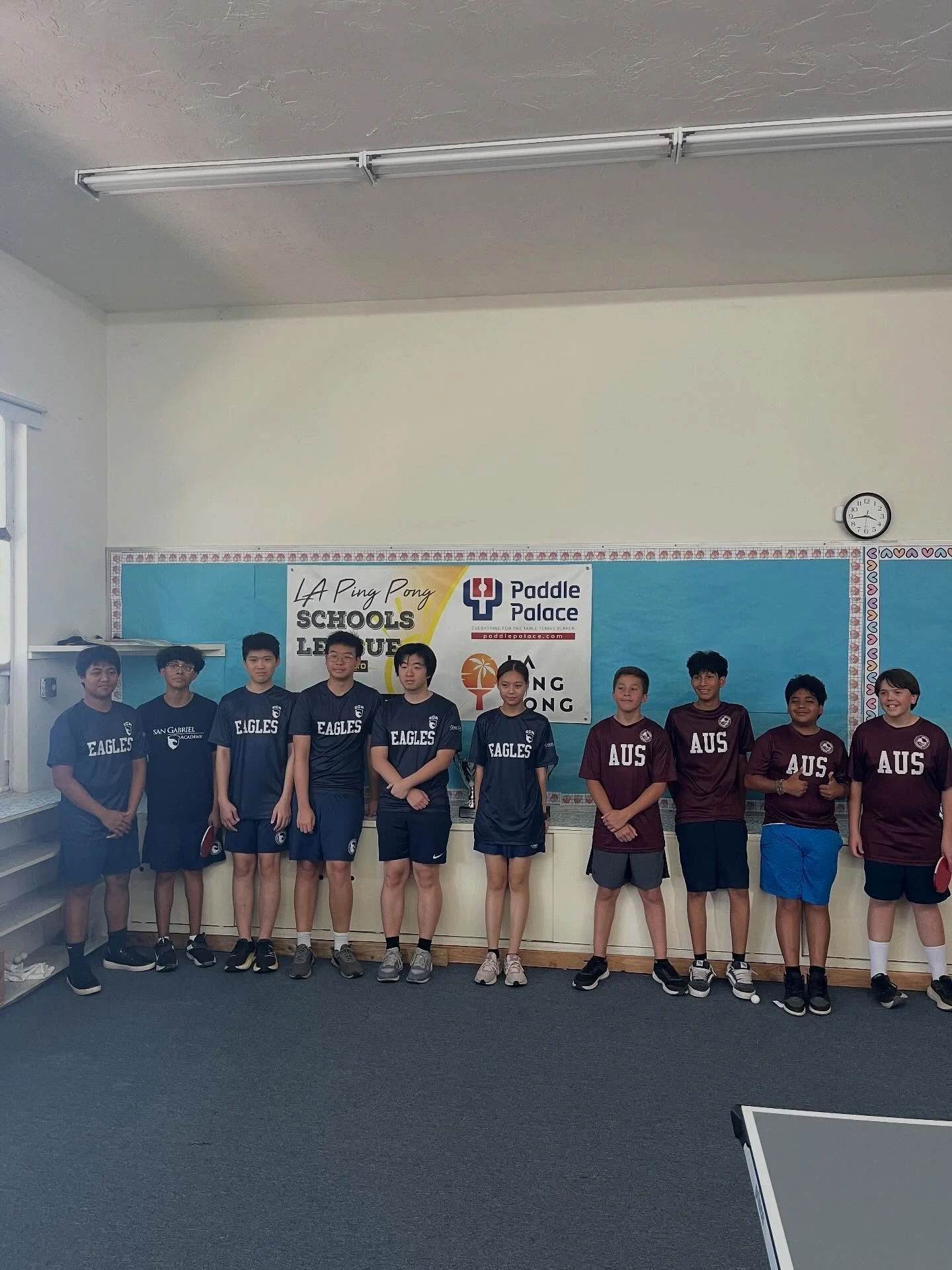 The Eagles are off to an incredible 2-0 start! The team won their first match against AUS last week and their second against East Valley today. Let&rsquo;s go, Eagles!! 🦅 Media credit to @seanlehnhoff #ilovesga #tabletennis #pingpong