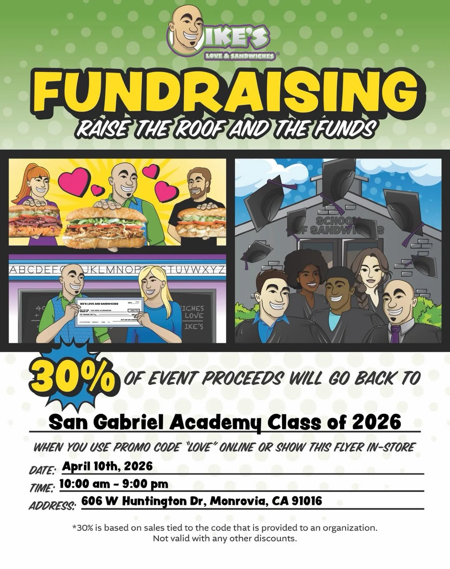 Support the Class of 2026 this Friday!