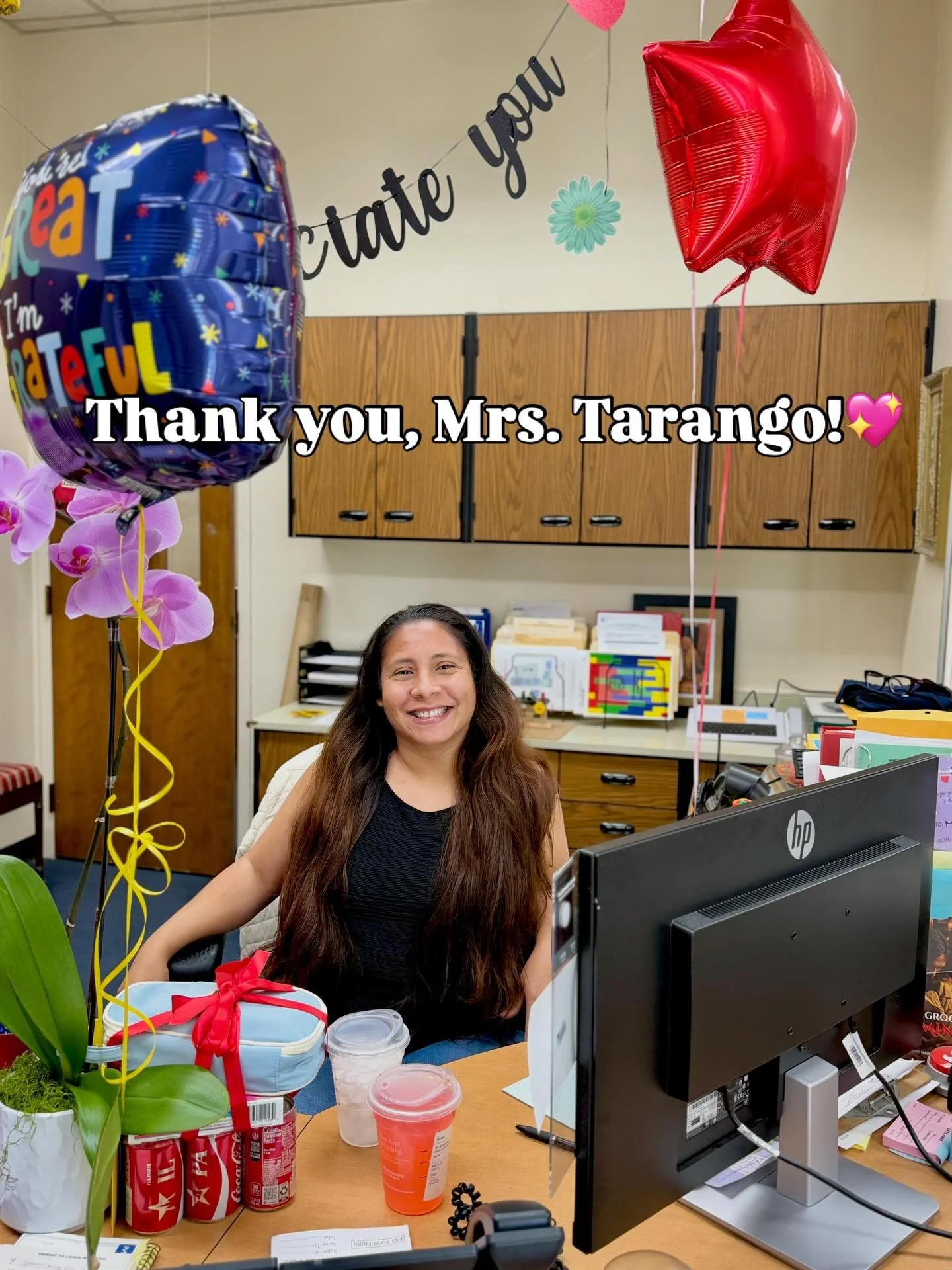 Celebrating Mrs. Tarango on Administrative Assistant Day. 💐 We just want to take a moment to recognize someone who truly makes a difference every single day. The care, dedication, and quiet strength she brings to her work never go unnoticed. We&rsqu