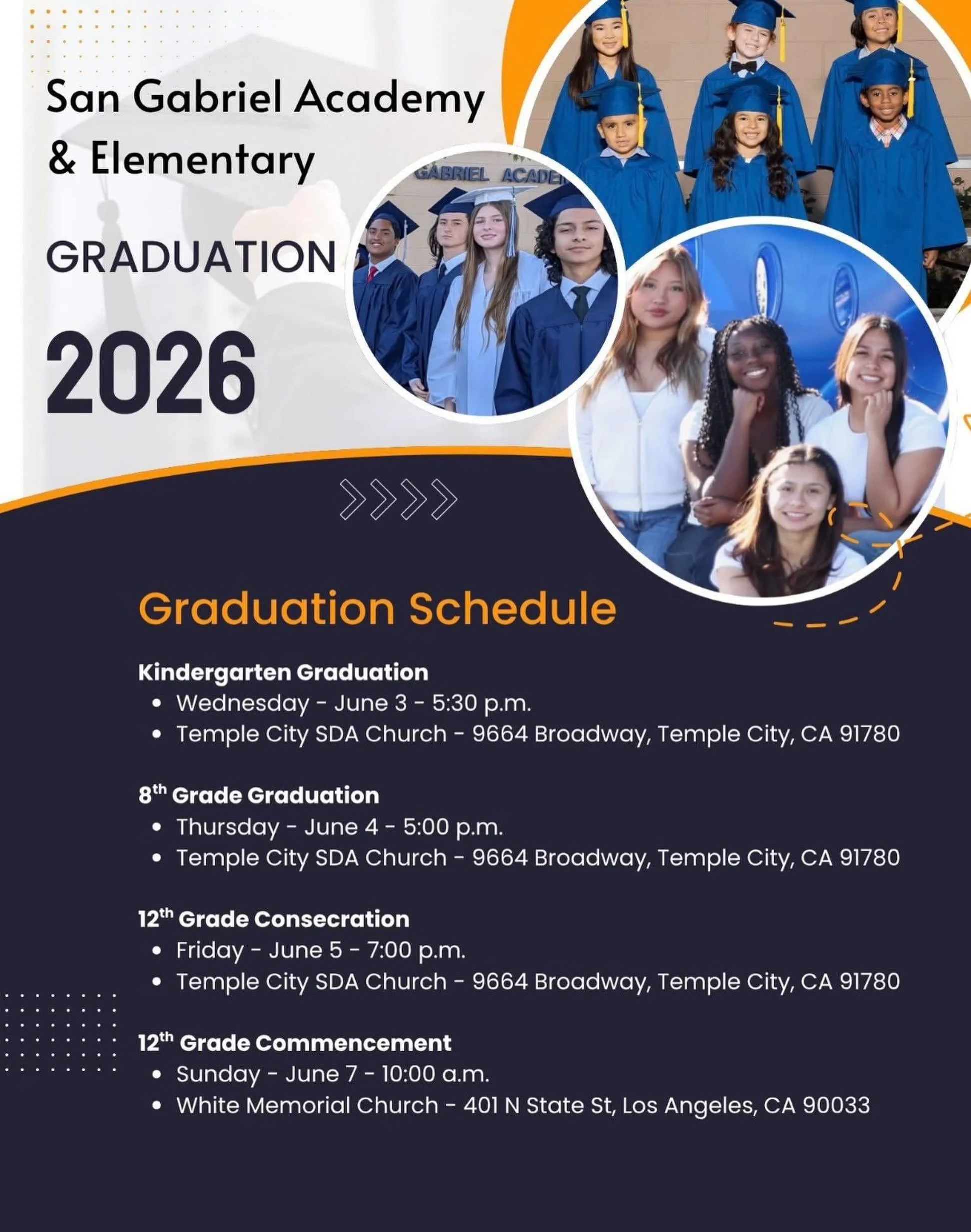 Visit us @ www.sangabrielacademy.org