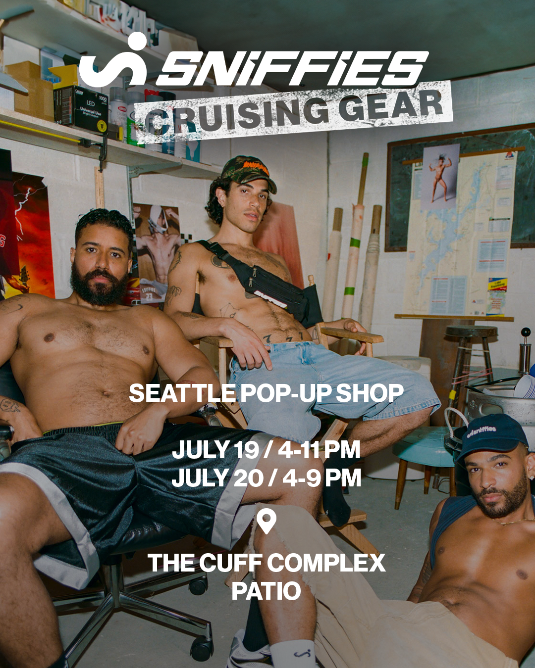 Sniffies Cruising Gear Pop-Up Shop