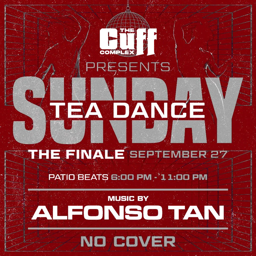 Sunday Tea Dance Finale: Alfonso Tan