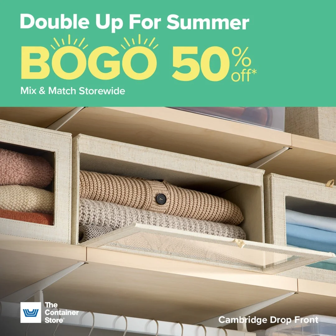 The Container Store: It’s College Weekend!