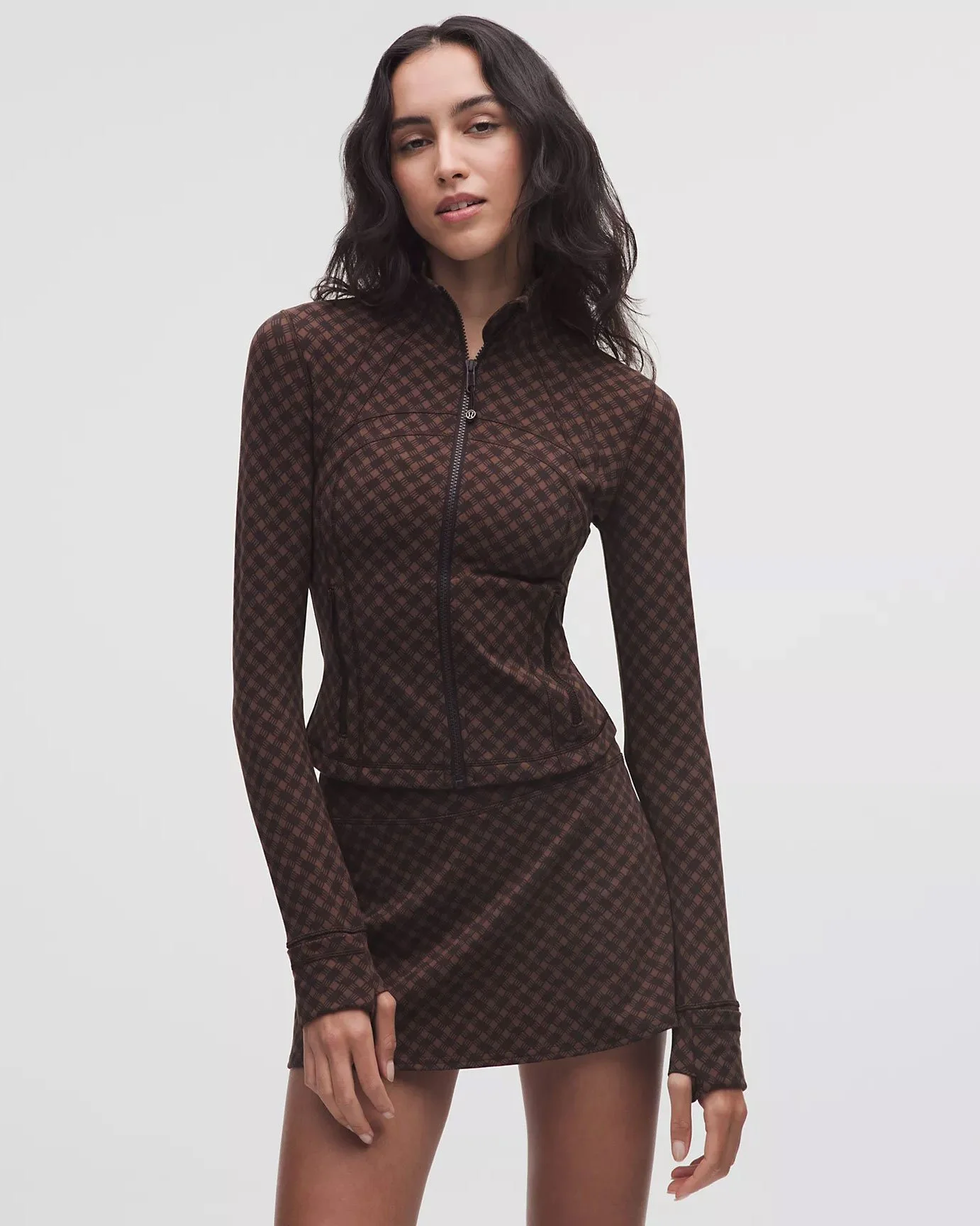 Meet your new seasonal staple. The Square Heart Jacquard Collection from @Lululemon is all about buttery-soft Nulu fabric, easy layering, and off-duty style done right. Joggers, skirts, and pants that look good anywhere you go.