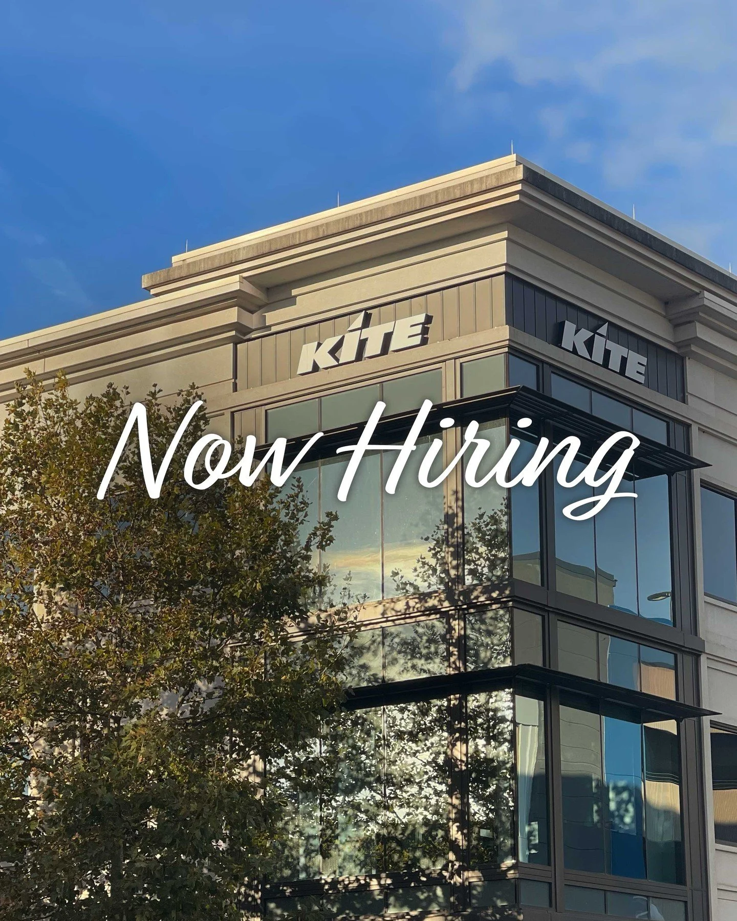 We&rsquo;re expanding our team at @kiterealtygroup!

If you enjoy creative problem-solving, working with local businesses, and being in the heartbeat of a growing community, this could be your next chapter.

Click the link in bio to apply.
