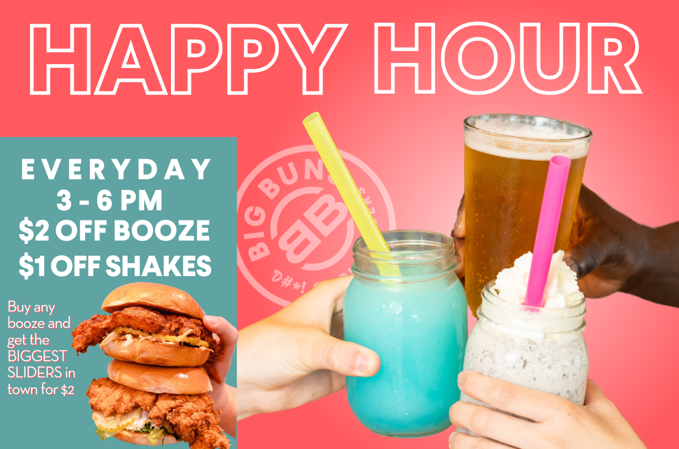 Big Buns: Happy Hour at Big Buns