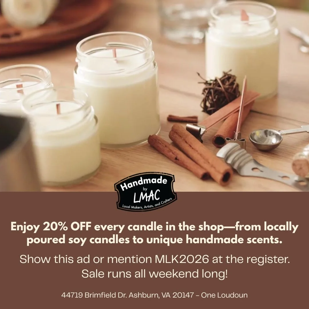 Handmade by LMAC: Celebrate MLK Weekend with a little light