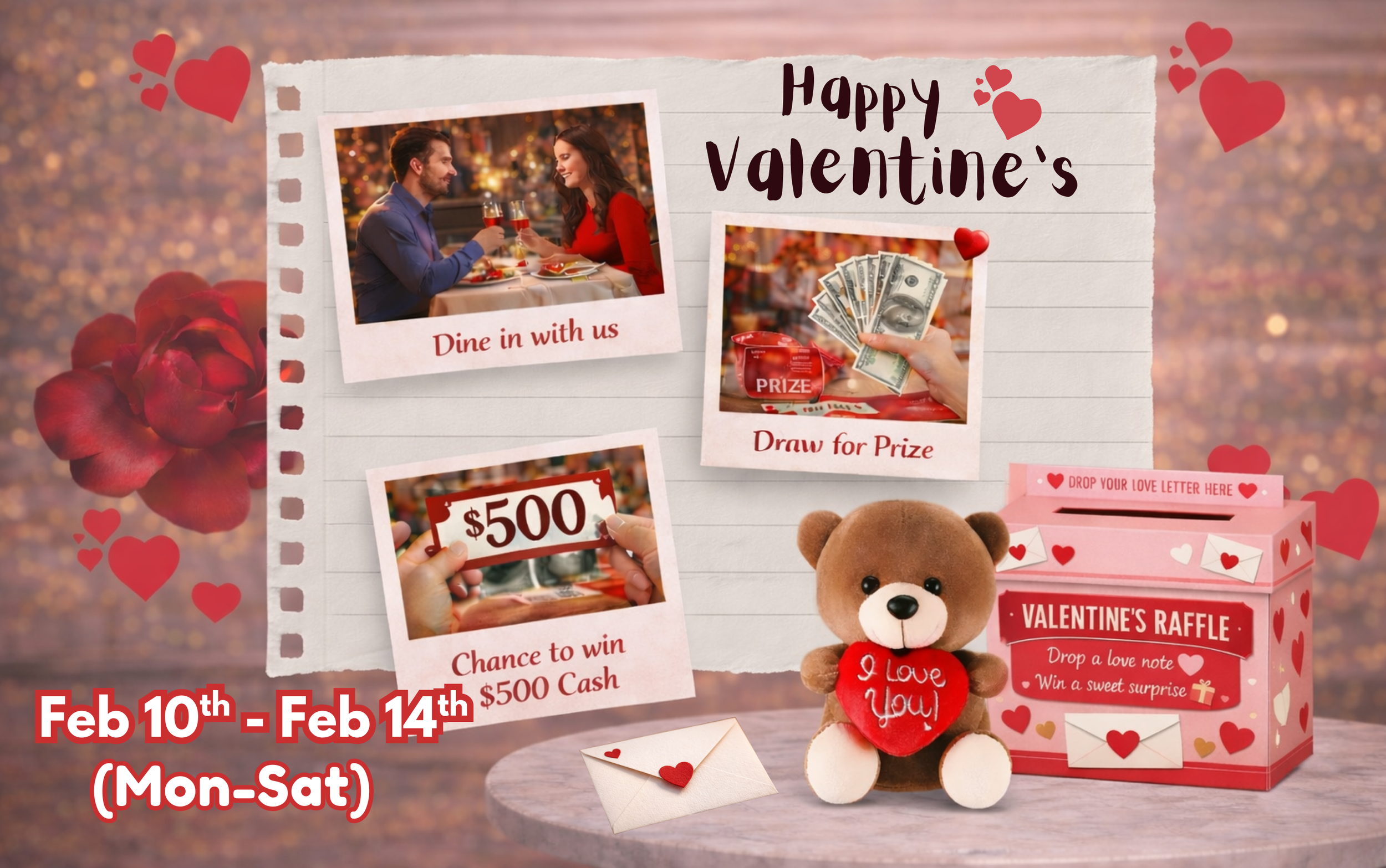 Phonomenal: $500 Cash Valentine's Raffle !