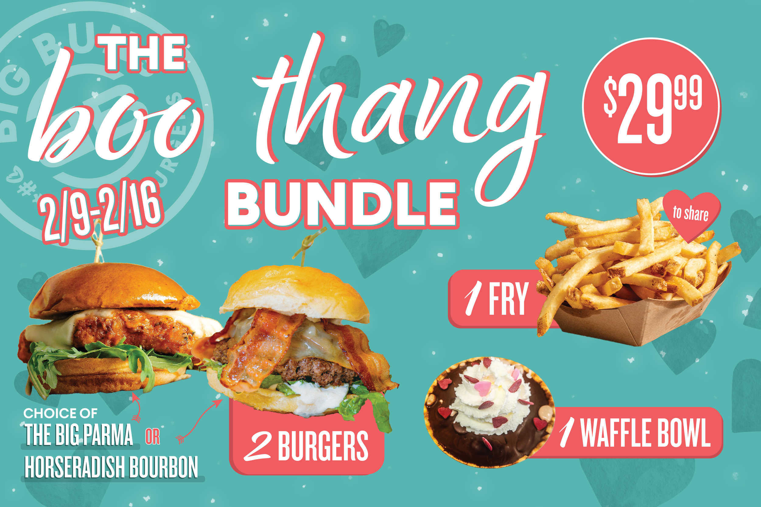 Big Buns: Date night just got damn delicious. 😏💕