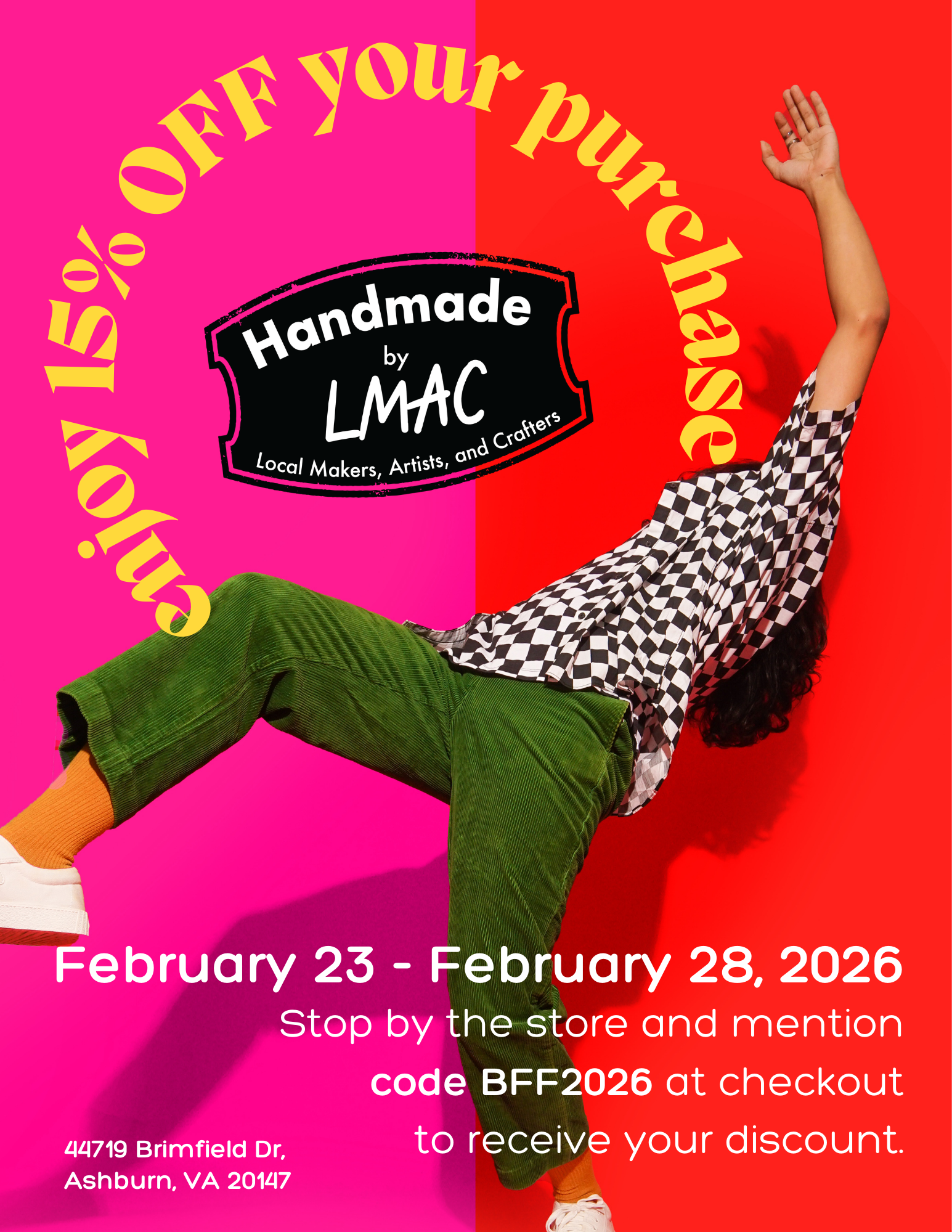 Handmade by LMAC: Friends &amp; Family Discount is here! 💛