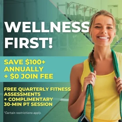 The Fitness Equation: Your WELLNESS is our priority. Enjoy huge savings!