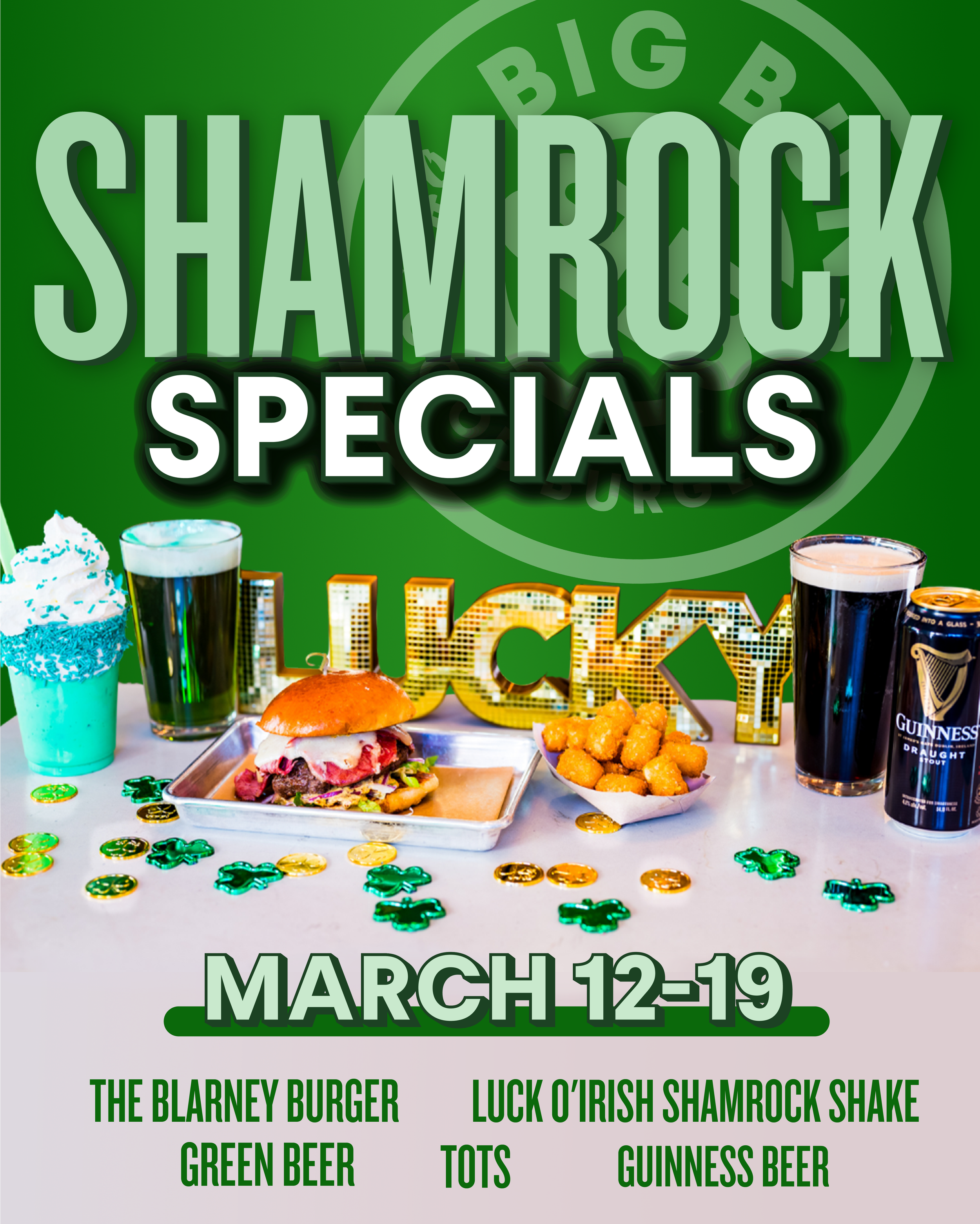 Big Buns:  Feeling lucky? You should be. 🍀