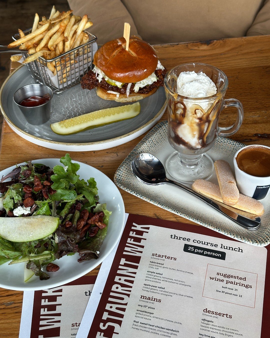 Join us at @matchbox369 during Restaurant Week and make a meal out of it.

They&rsquo;re serving up specialty menus all week long, including a three-course lunch for $25 per person and a three-course dinner for $40 per person. It&rsquo;s a great excu