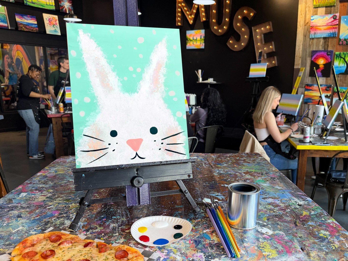 Hop over to @muse_paintbar this Easter 🐰🎨

Grab the kids or round up your friends, pick your canvas, and get painting. No experience needed, just good company, a little creativity, and maybe a drink while you&rsquo;re at it.

Click the link in bio 