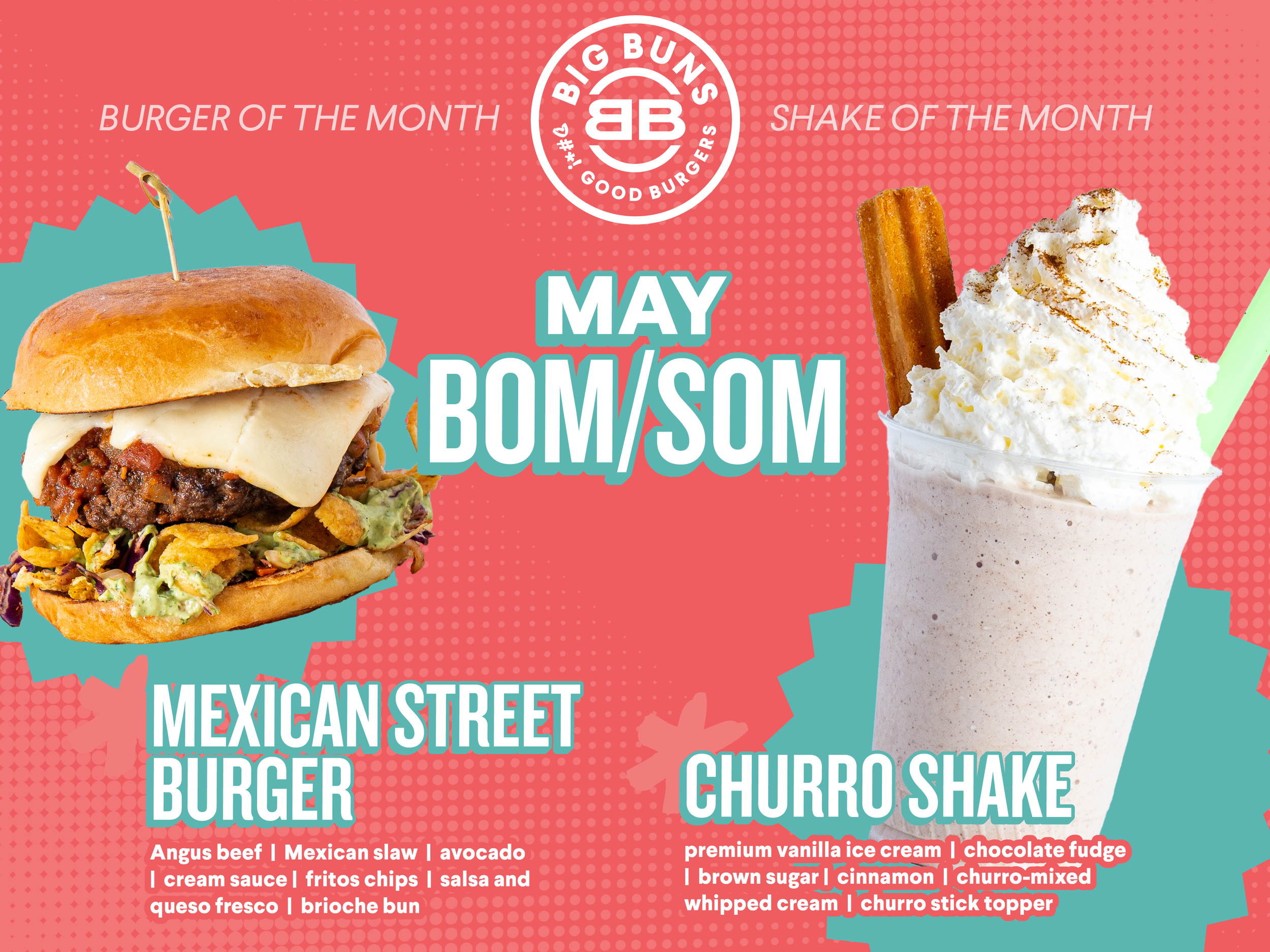 Big Buns: May BOM SOM
