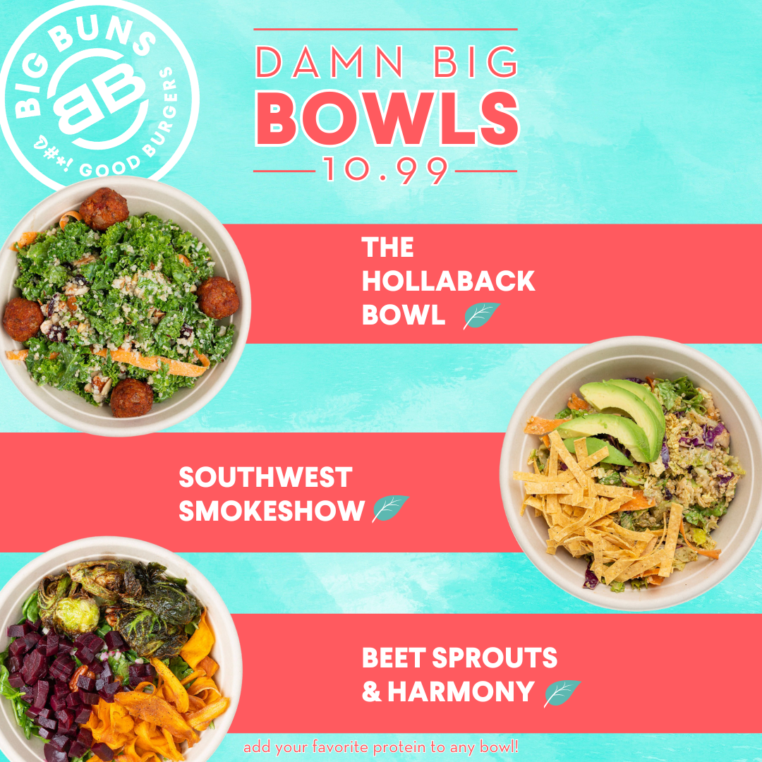Big Buns: Fork Yeah. These Bowls Don’t Miss🍽️