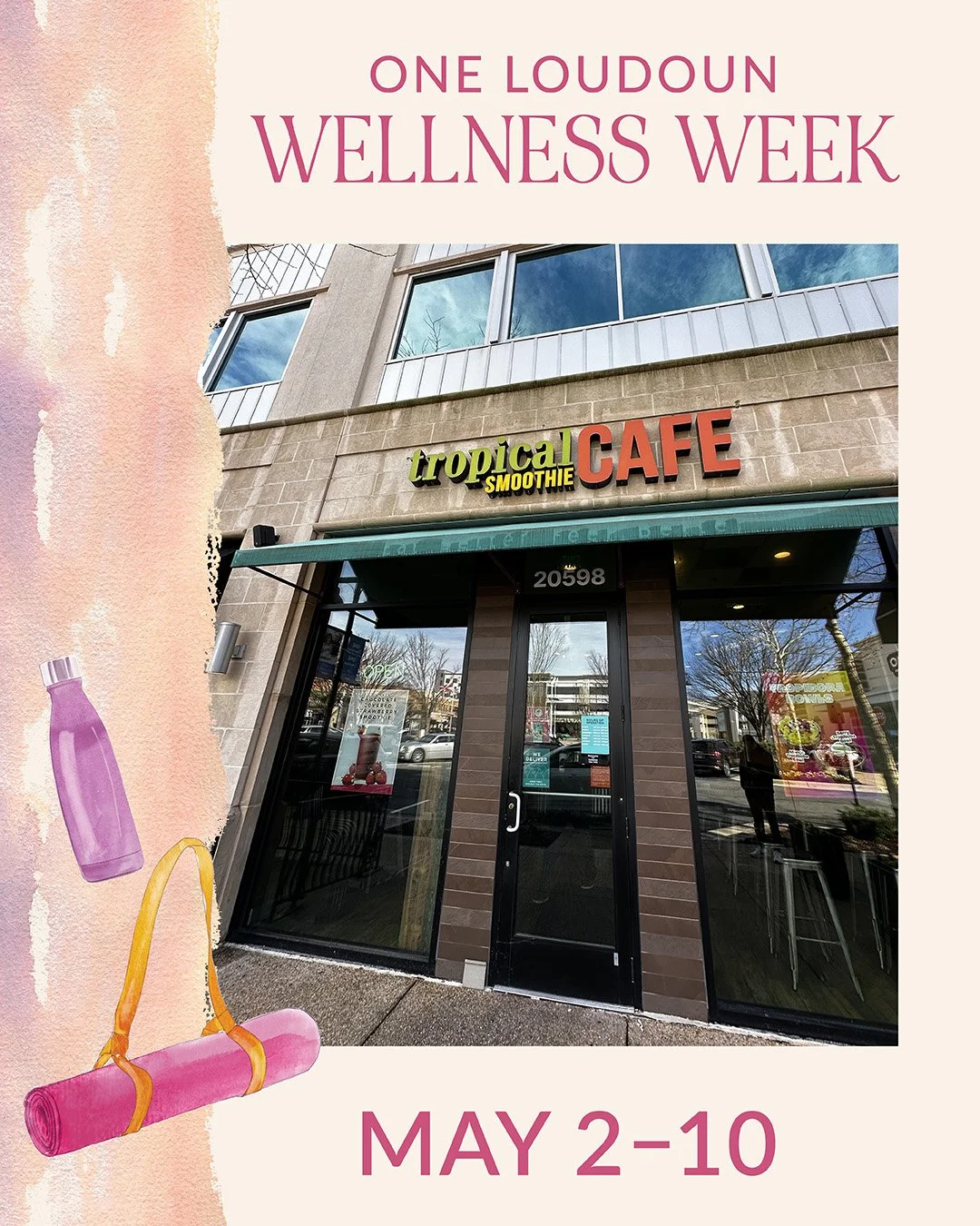 Sometimes wellness looks like a walk, a breath of fresh air, a moment to slow down before grabbing your favorite bowl from @tropicalsmoothiecafe. Enjoy their Build-Your-Own Bowl event, available daily from 5 PM &ndash; 8 PM May 2-10. Pick up a Build-