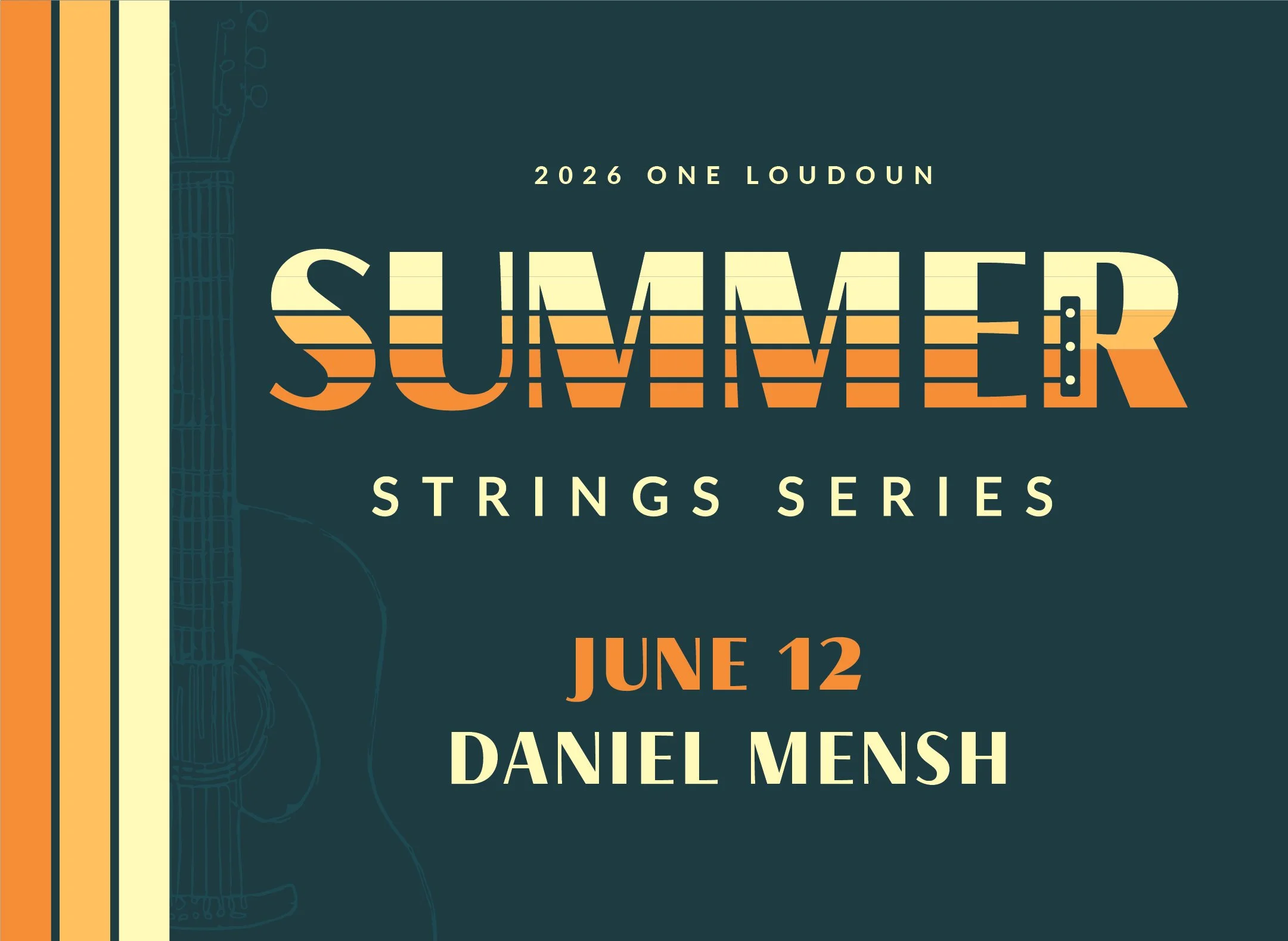Summer Strings Series June 12, Daniel Mensh