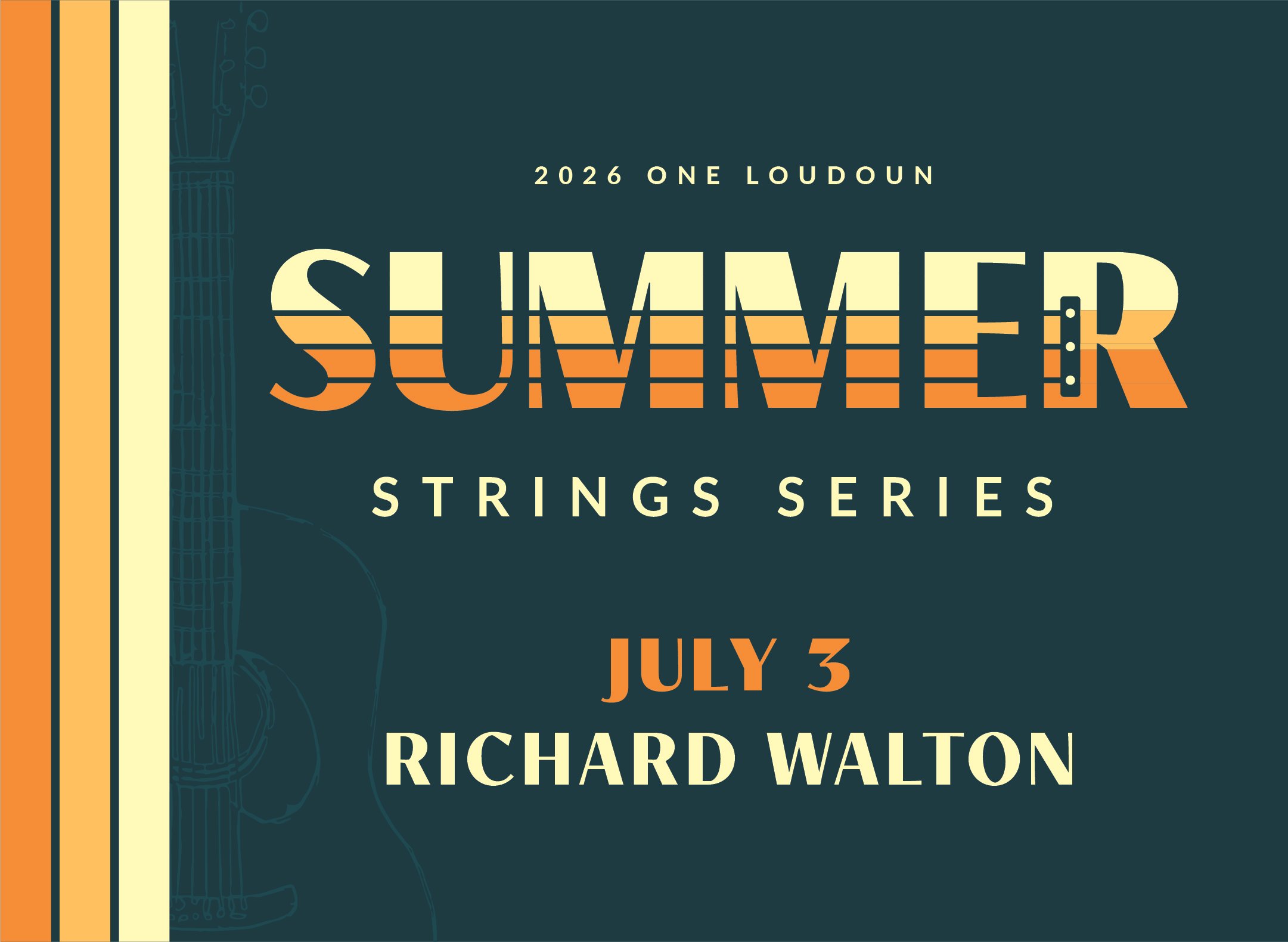 Summer Strings Series July 3, Richard Walton