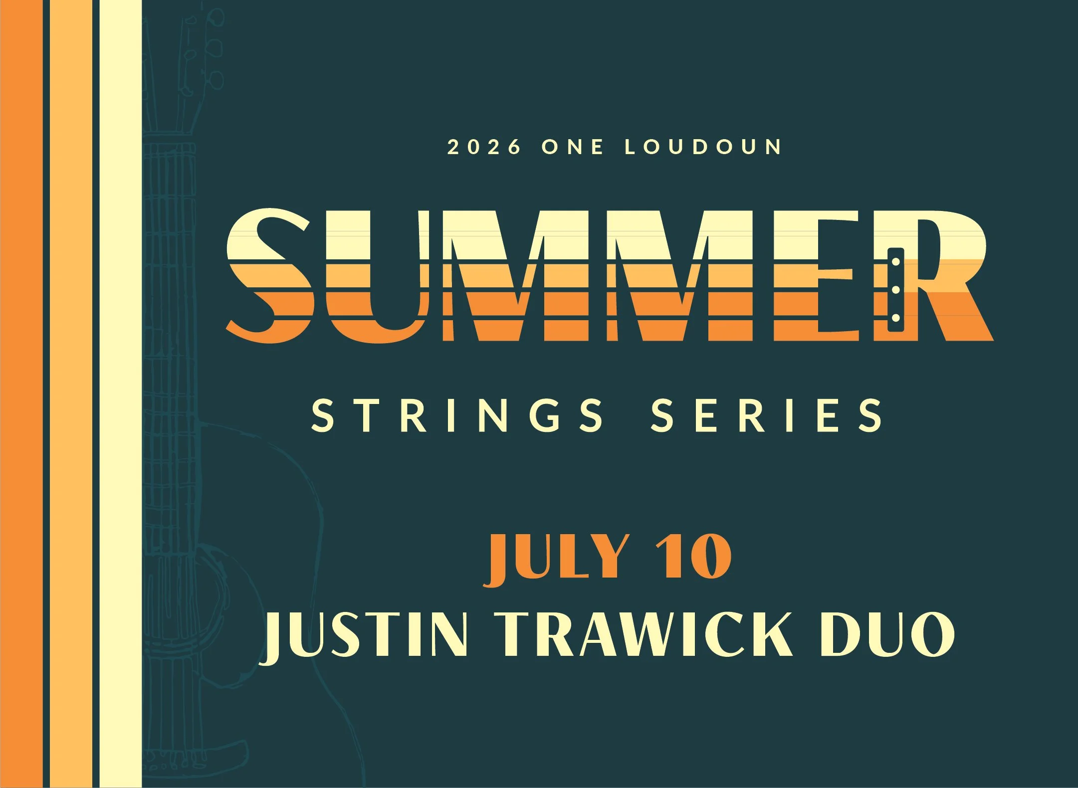 Summer Strings Series July 10, Justin Trawick Duo