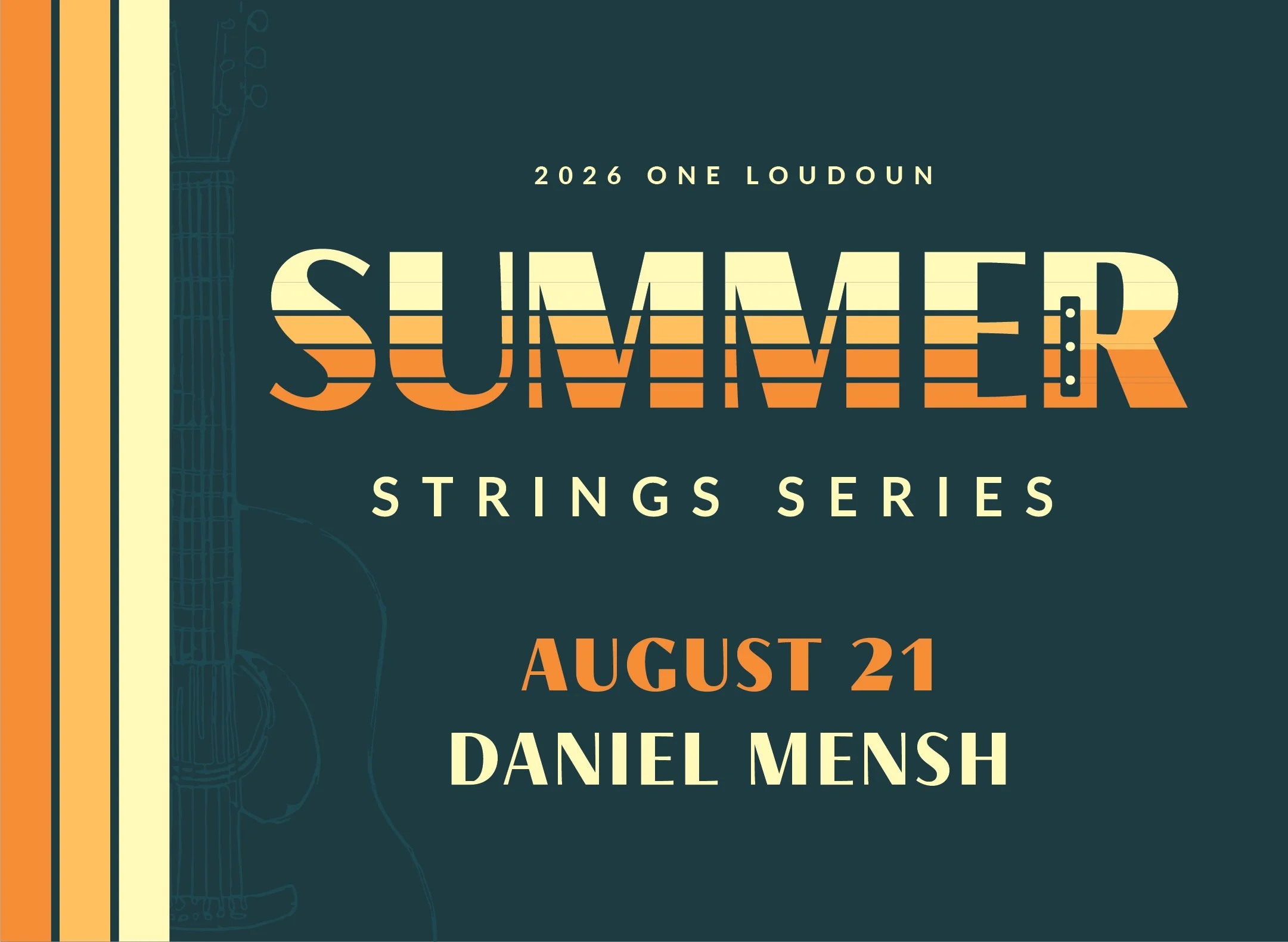 Summer Strings Series August 21, Daniel Mensh