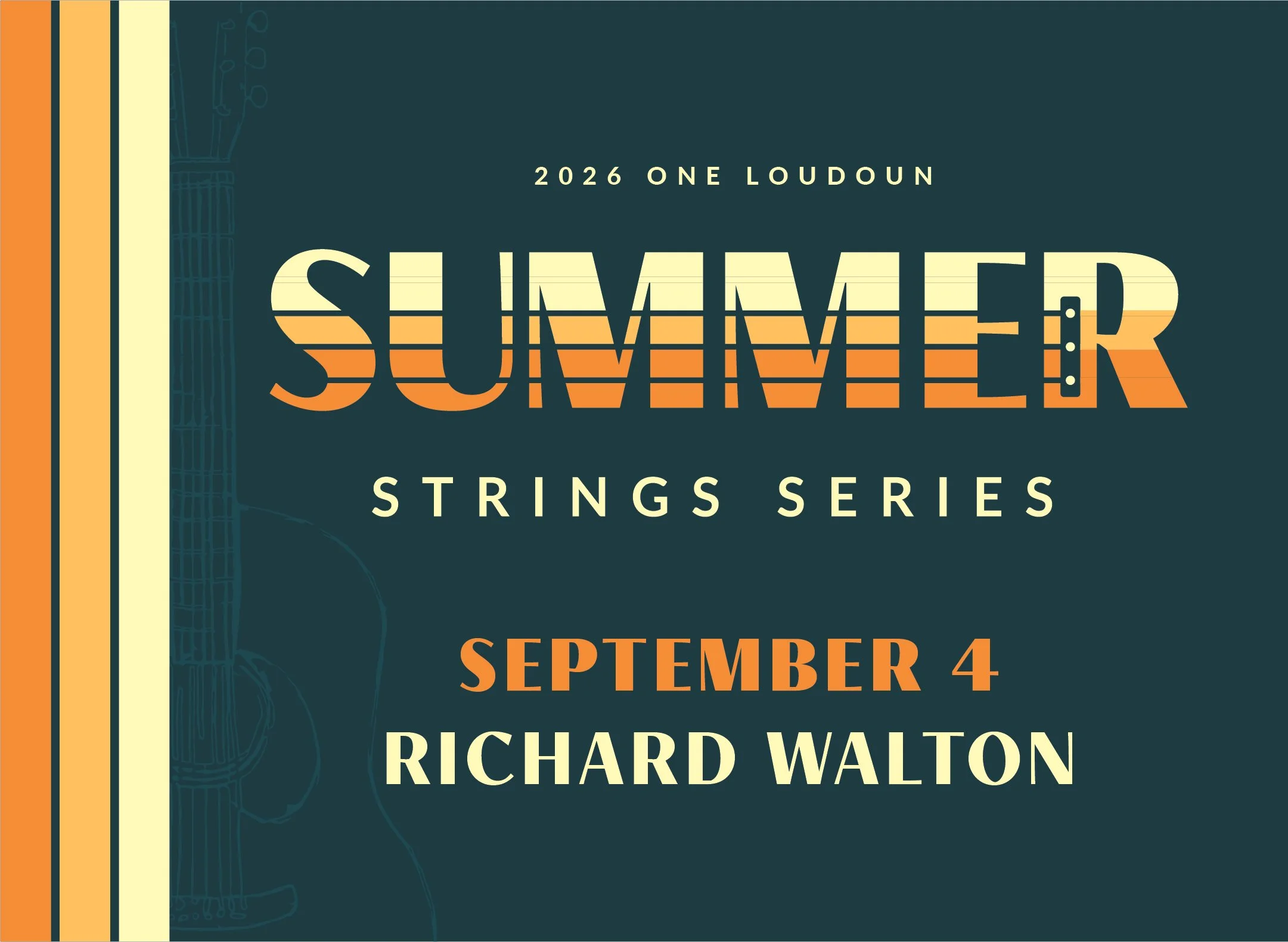 Summer Strings Series September 4, Richard Walton