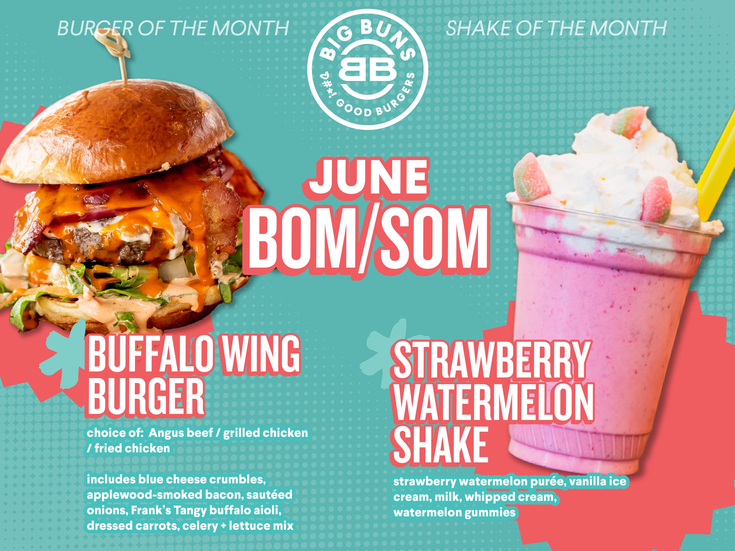 Big Buns: June's BOM SOM Just Dropped🍔🔥