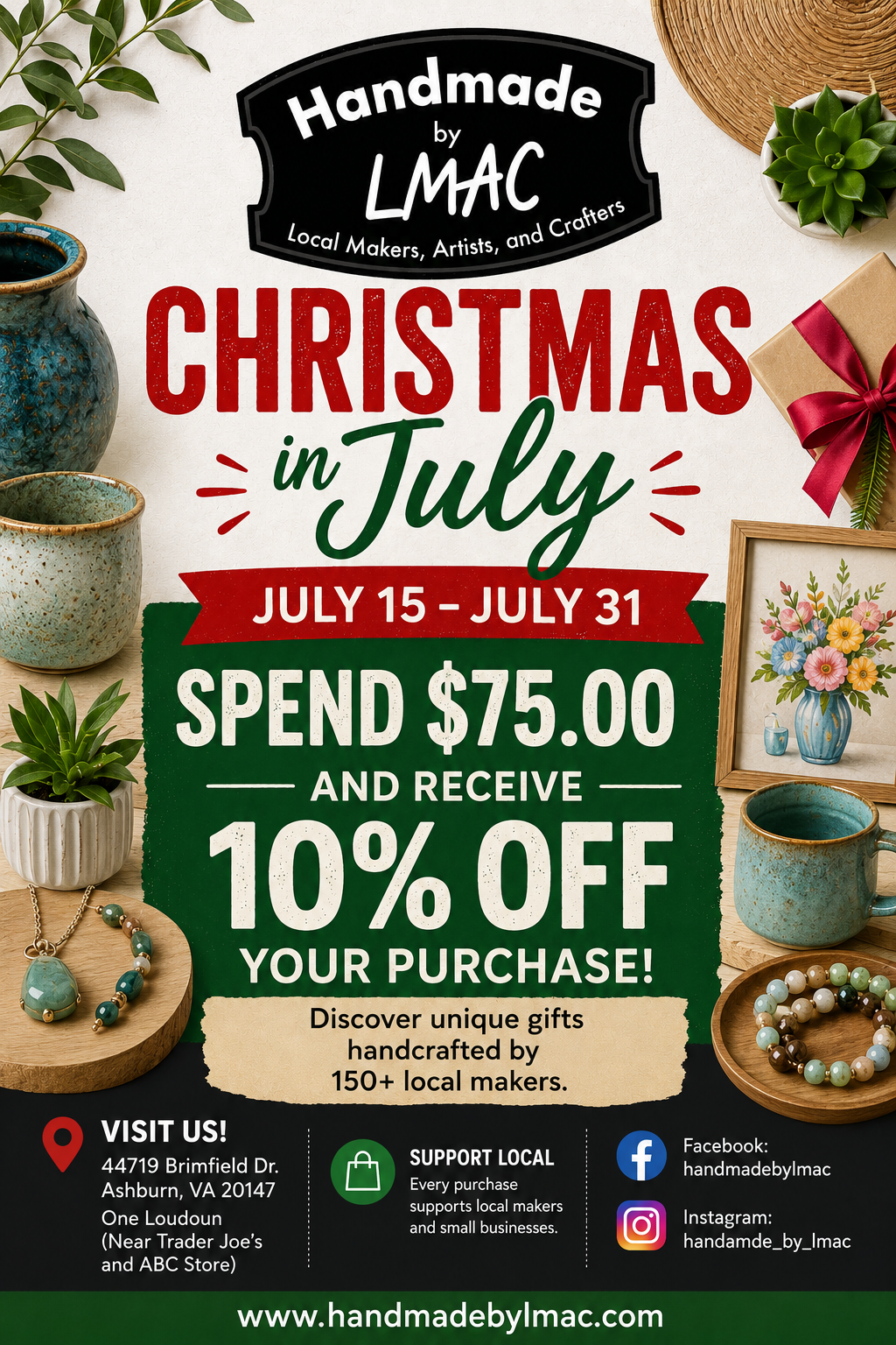 Handmade by LMAC: Celebrate Christmas in July