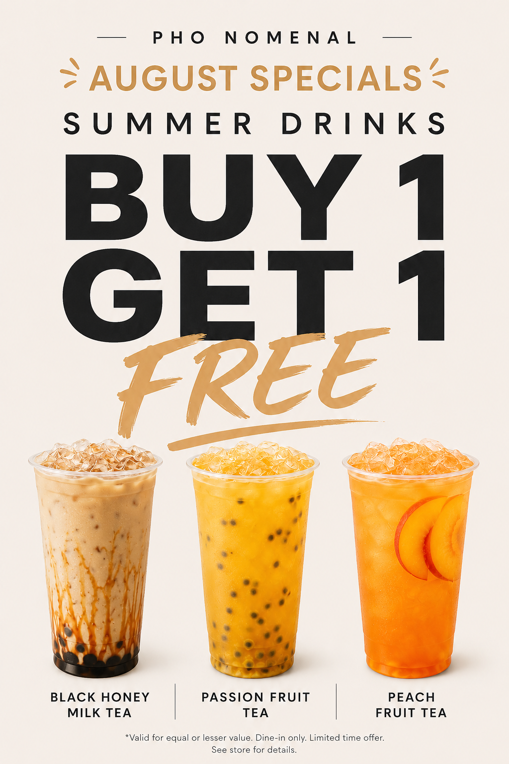 Phonomenal: Summer Drinks BOGO