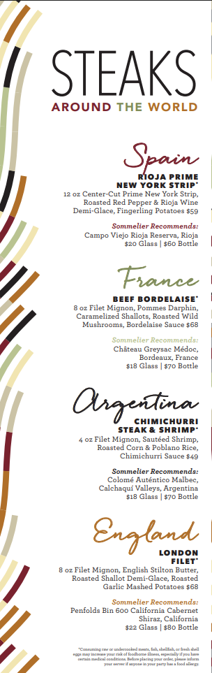 Eddie Merlot’s: Steaks Around The World