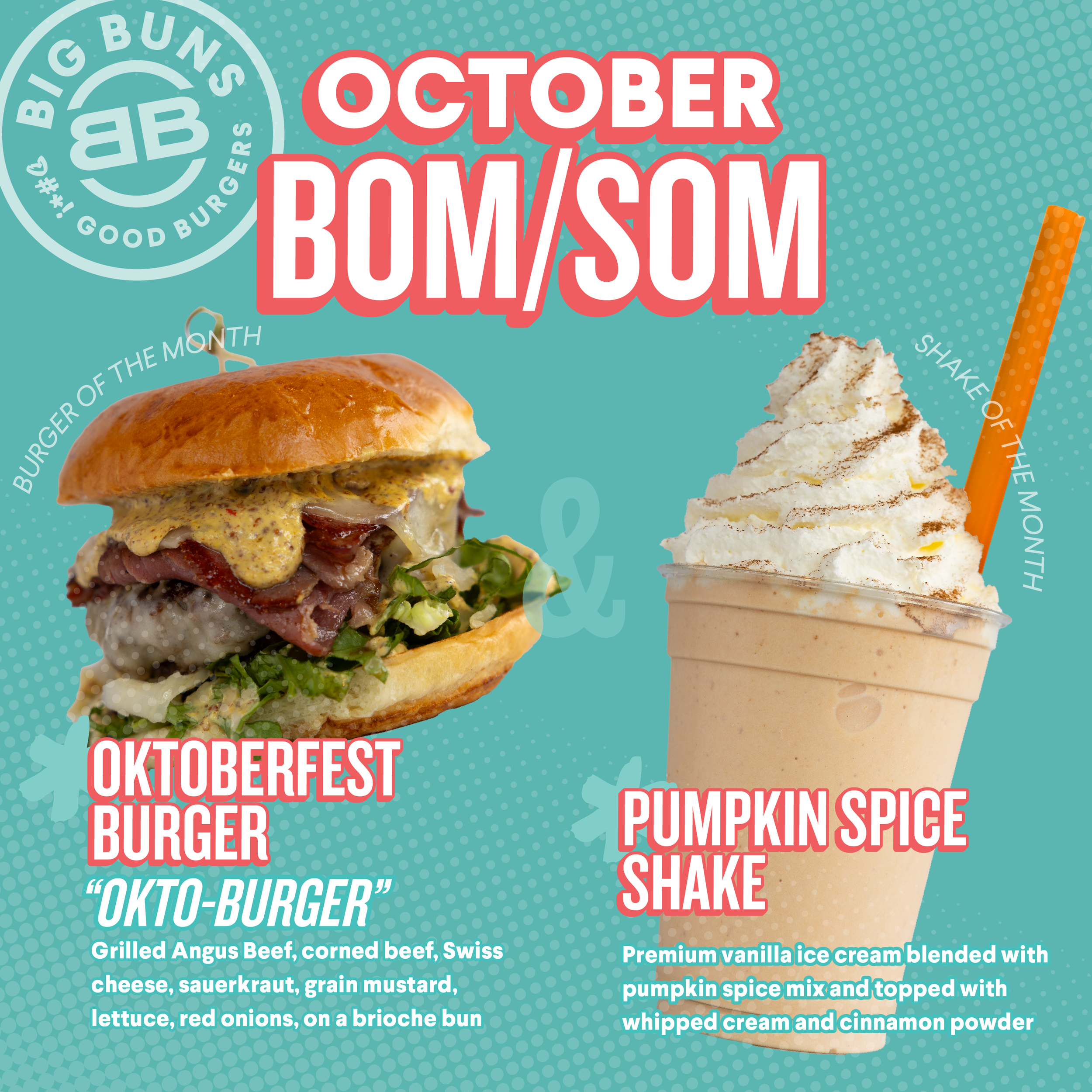 Big Buns: 🍔🎃 October Has Entered Its Flavor Era