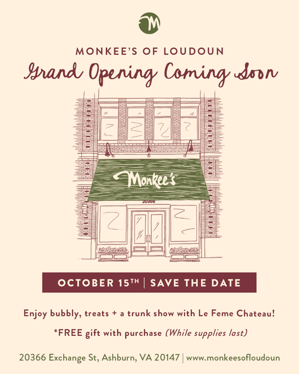 Monkee's of Loudoun: Grand Opening