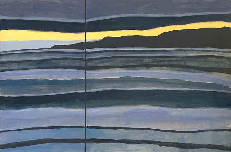 Twilight Sparkle, 48 x 26 inches, acrylic on wood