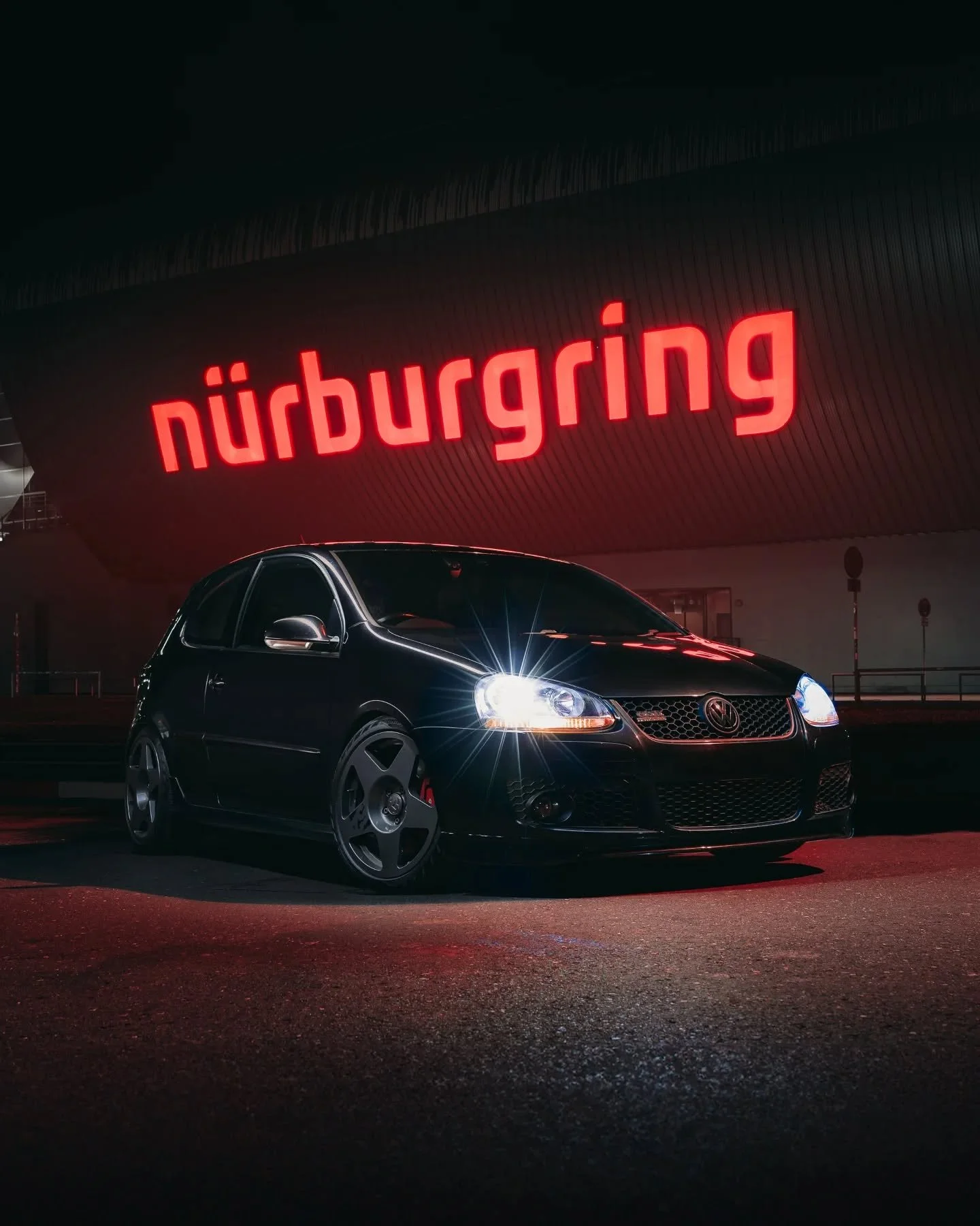 To Hell &amp; Back weekend with @autofinesse . A 1300 mile road trip from the UK - Germany stopping off at @camberinc To Hell at Mendig Airport followed by the N&uuml;rburgring. 🇩🇪

After 8 years of ownership, the Golf had its first Europe trip whi