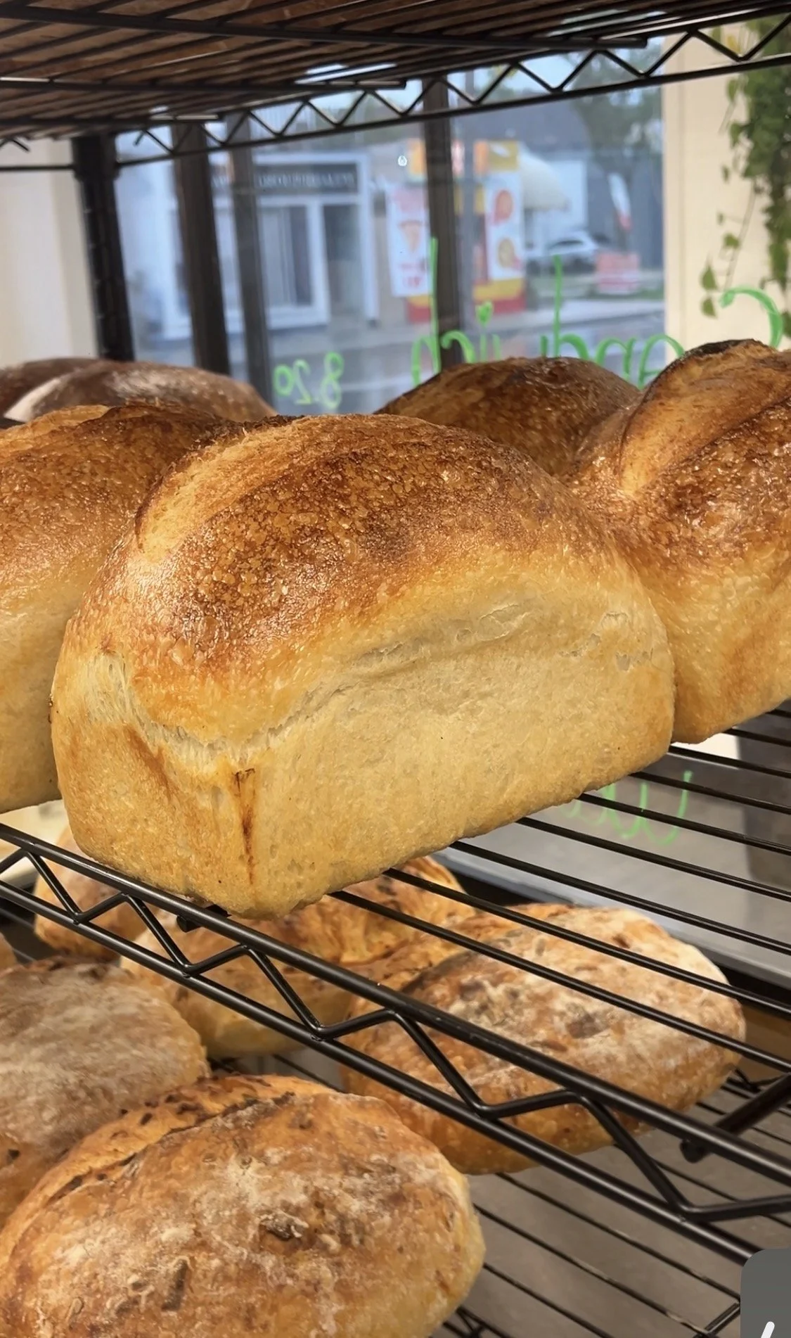 Pan loaf sourdough (available Thursday to Saturday)