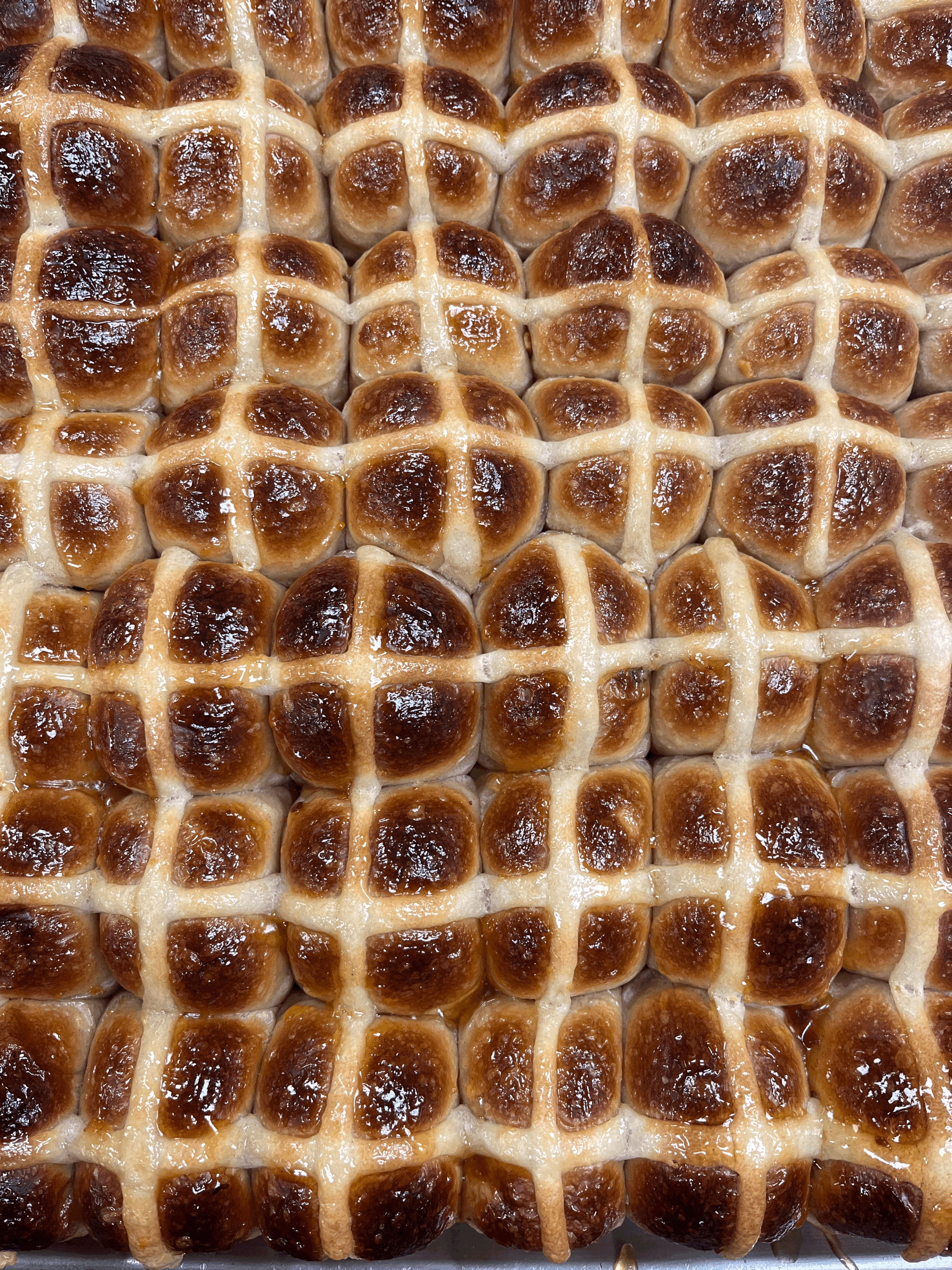 Hot cross buns