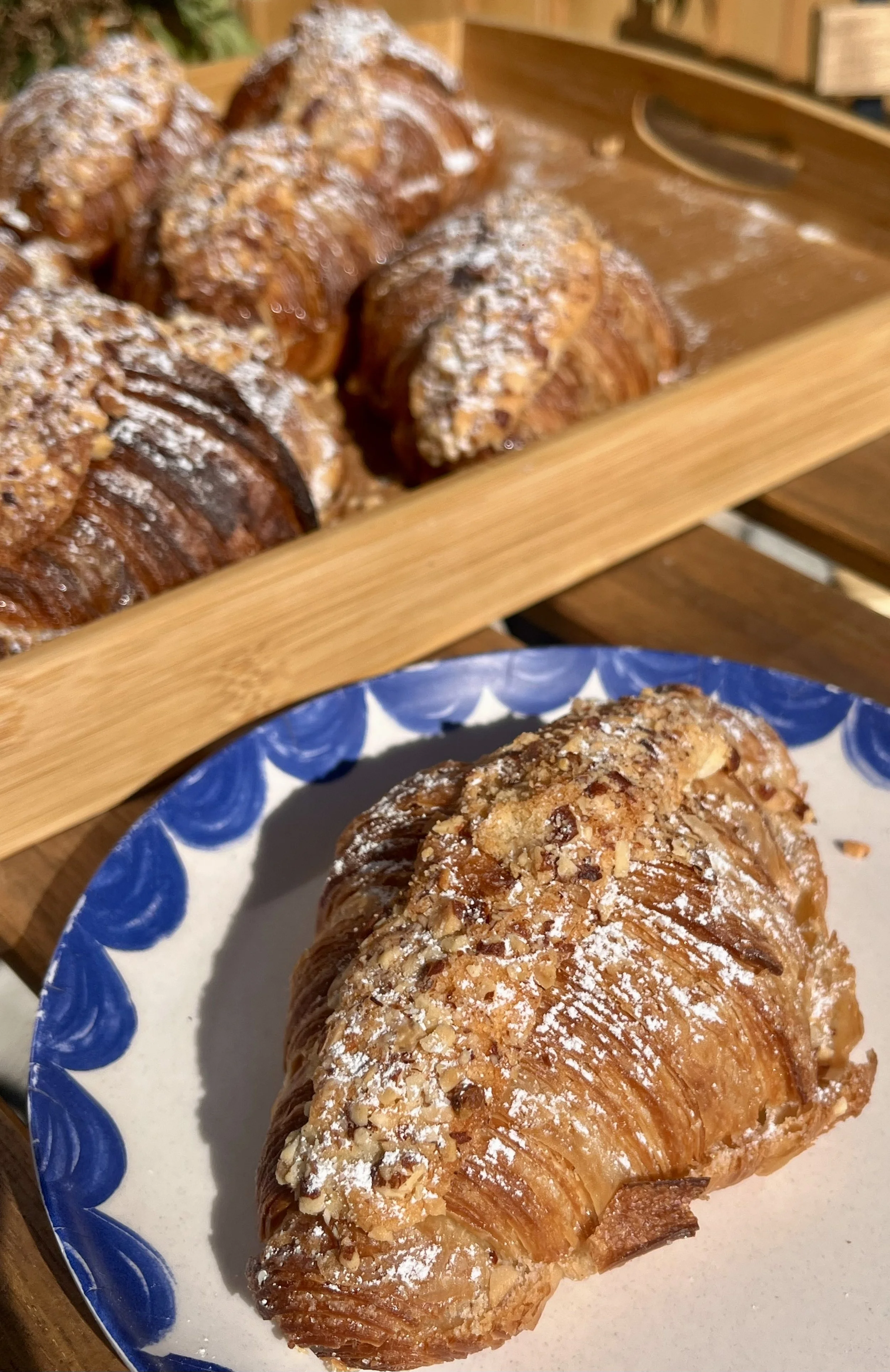 Almond croissant-vegan