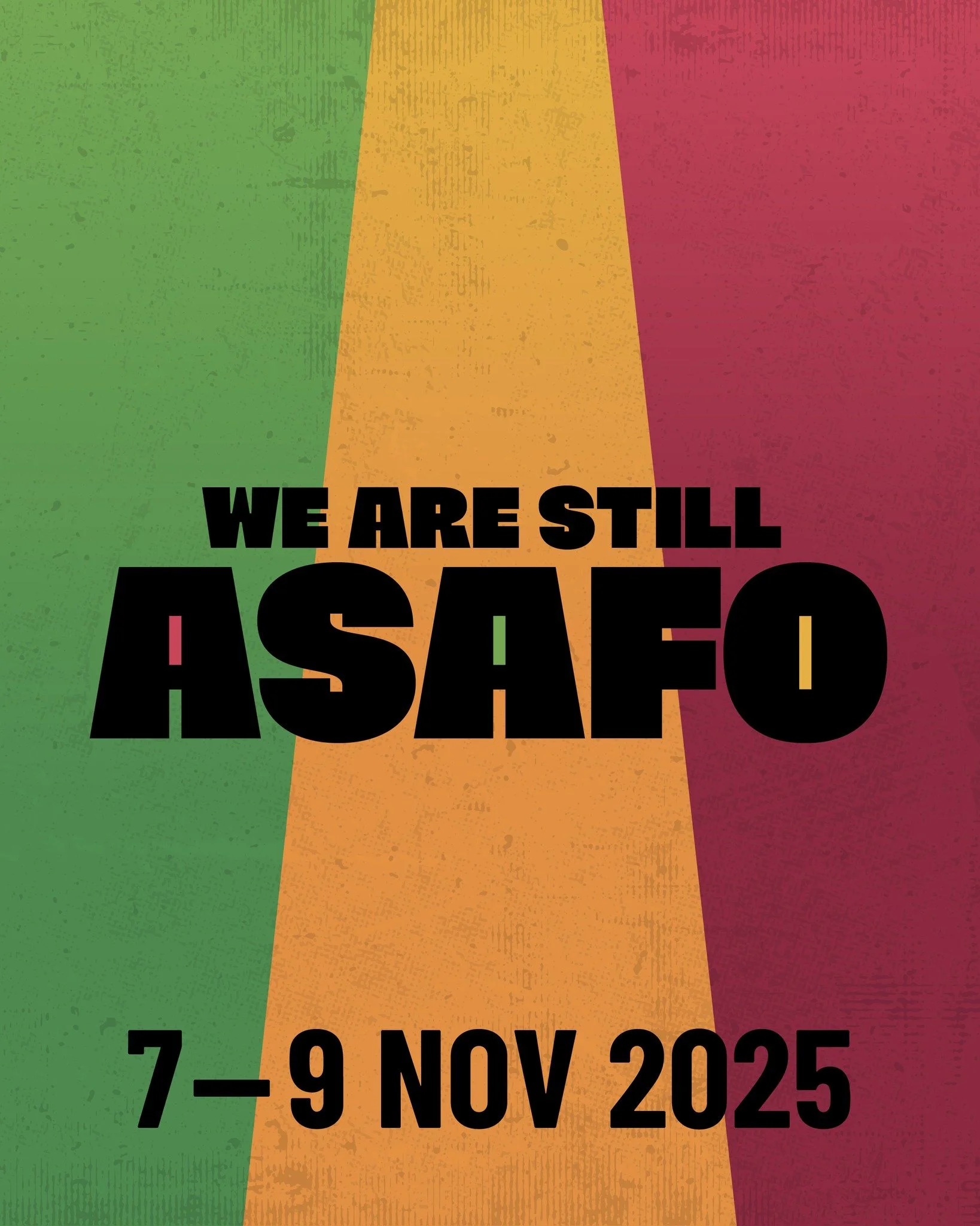 🔥 We Are Still ASAFO 🔥
A powerful theatre performance weaving together music, dance and story &ndash; a reminder that we are never truly alone.

✨ 7&ndash;9 November | Loading Bay, Bradford ✨

🎟️ Tickets are LIVE &ndash; don&rsquo;t wait, book now