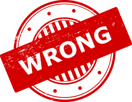 Beware the Wrong Button!