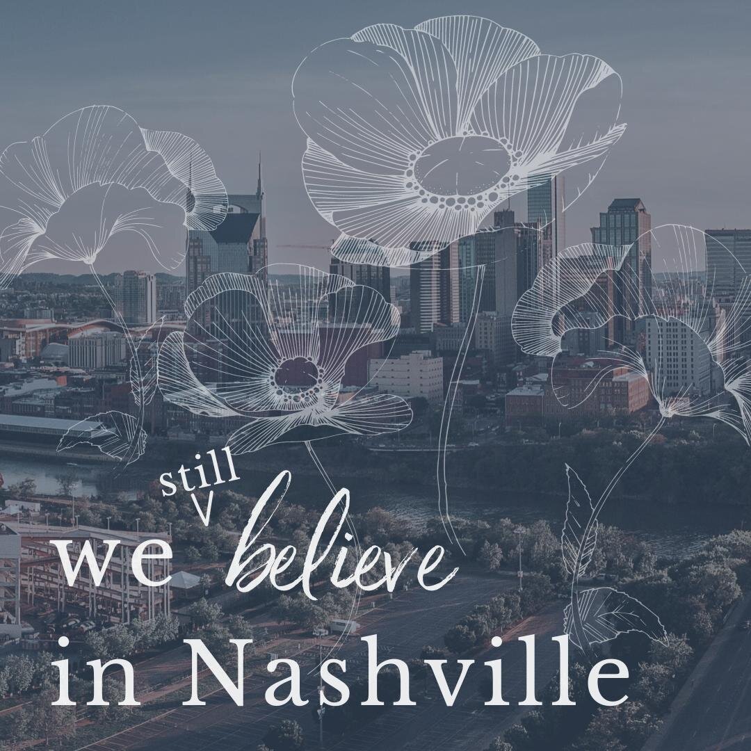 Today marks one year since the devastating tornado that tore through our Nashville neighborhood and the surrounding areas. We watched our city mourn those lost and come together to help those in need. Beauty from tragedy. The lily from the mud. Then,