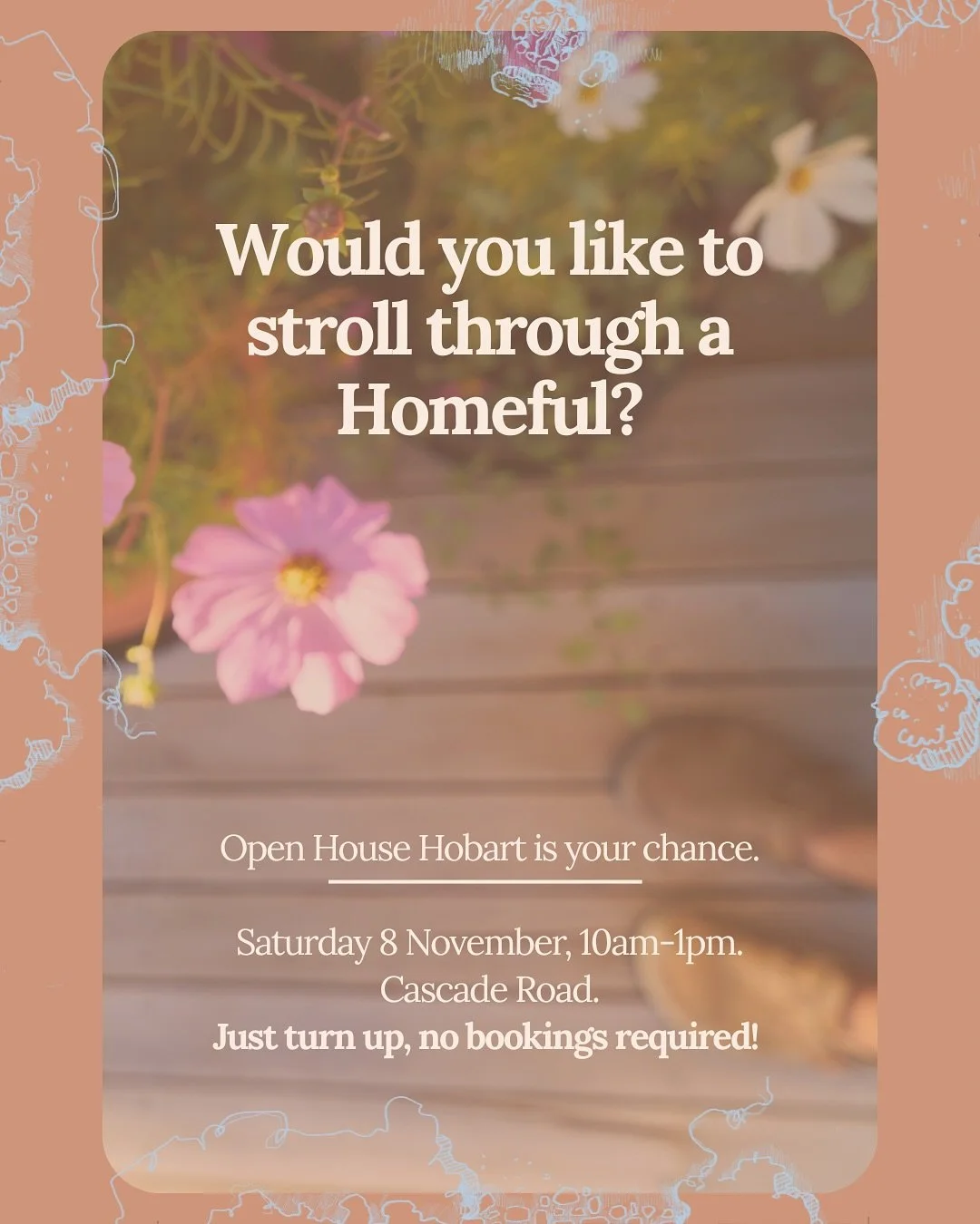 We can&rsquo;t promise that the cosmos will be flowering, but we do know that this deliciously simple ancillary home will welcome you with all its eclectic joy! Come + take a squiz at this Homeful Studio as part of @oh_hobart 

It&rsquo;s free + no n
