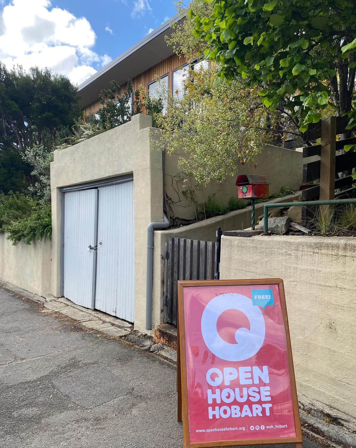 Come and have a look at one of our very first Homefuls! 
Open 10-1 for @oh_hobart 
Cascade Road, just before the brewery, look for the sign and Michi enjoying the sun 😊
