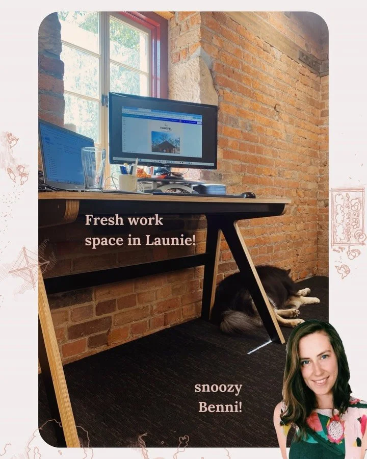 Rosie spent time at Sisters Beach over the new year, mooching in the ocean, rock pool hopping + exploring Rocky Cape National Park with its beautiful banksias!

With fresh office digs with the @enterprizetas crew in Launceston, she&rsquo;s back + exc