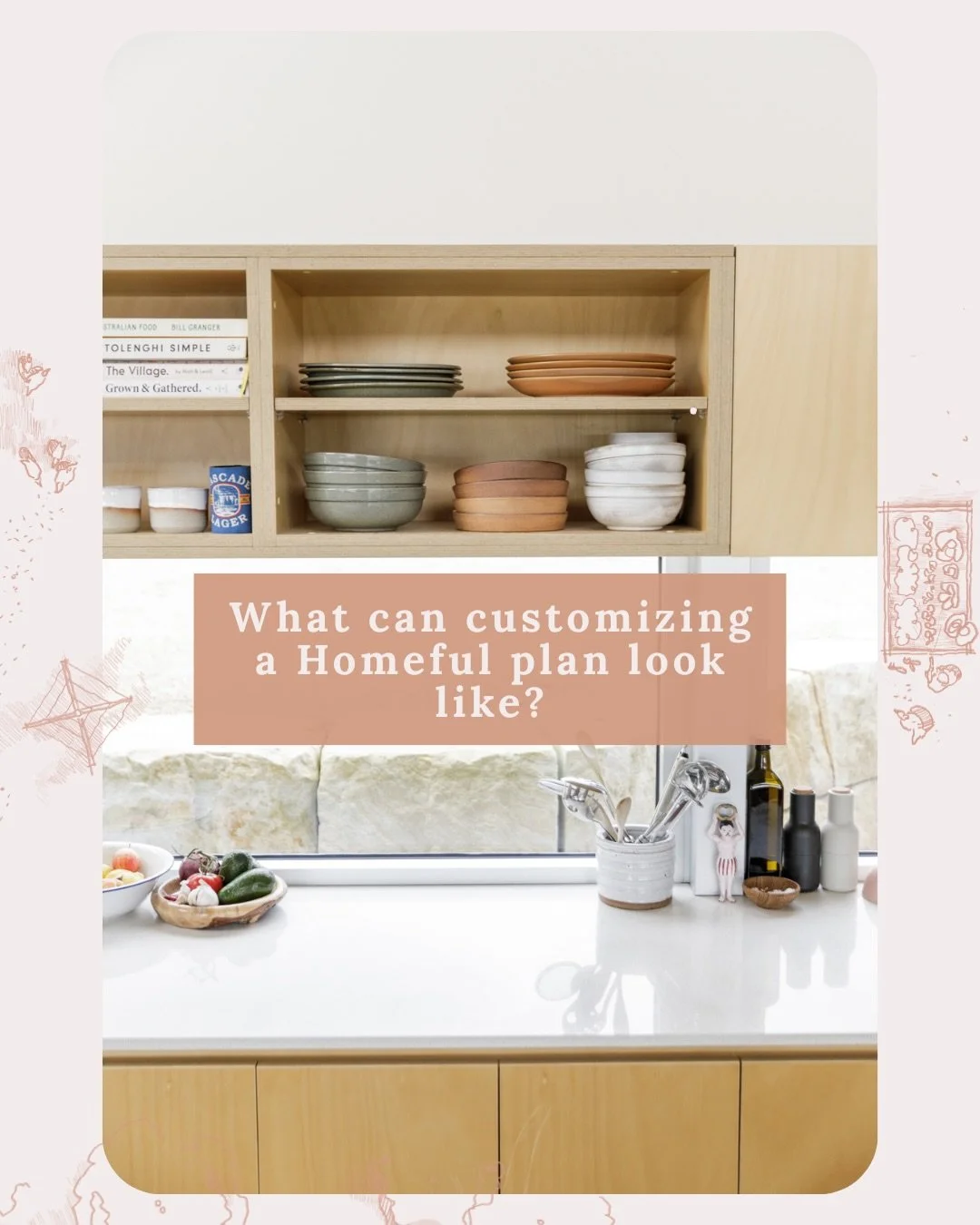 Homeful offers the opportunity to individualise your chosen Homeful plan. We work with you + offer guidance on how to customise your design to meet your specific needs + to design additional buildings or structures for your site.