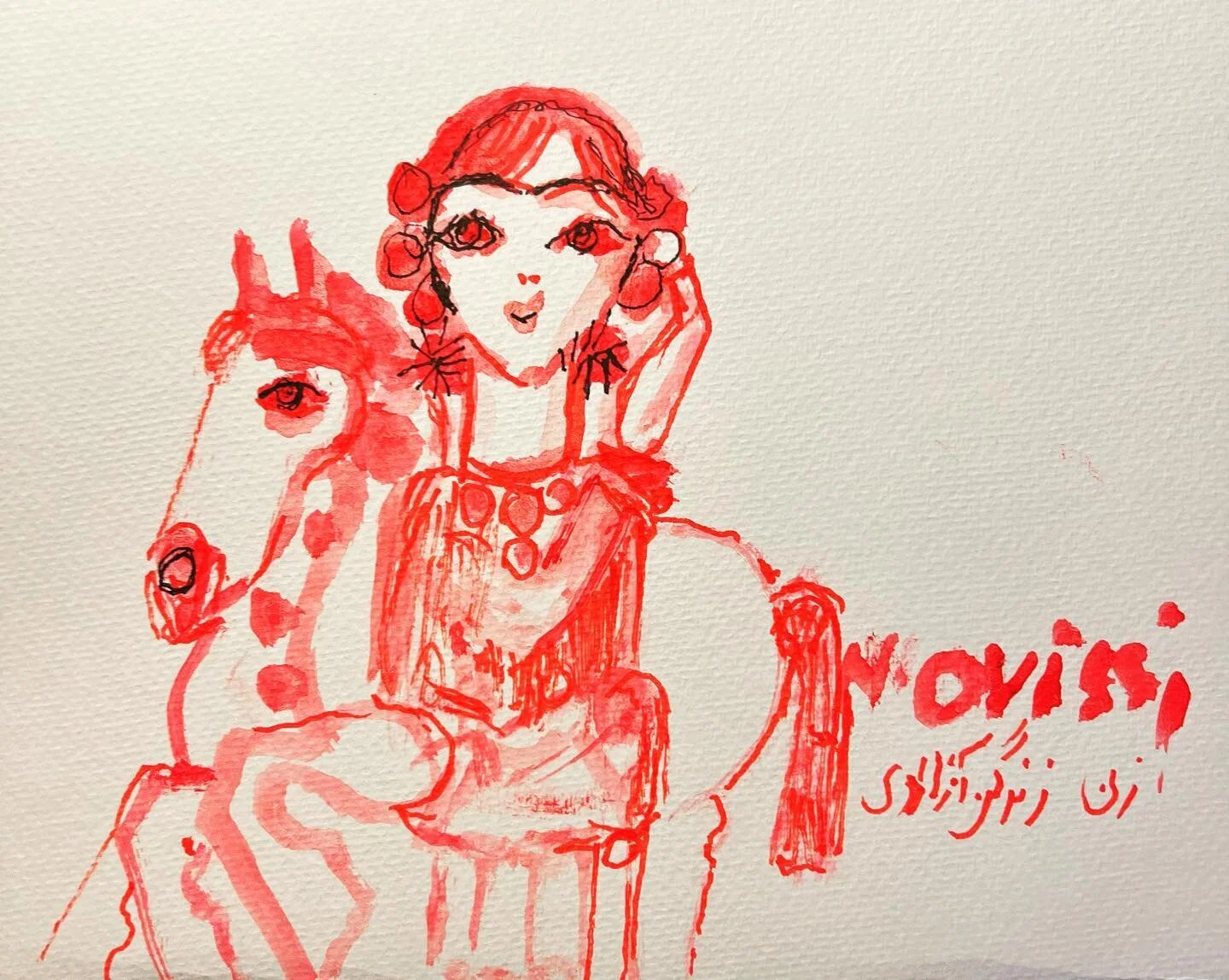 Nasser Ovissi ナッサーオビッシー 原画