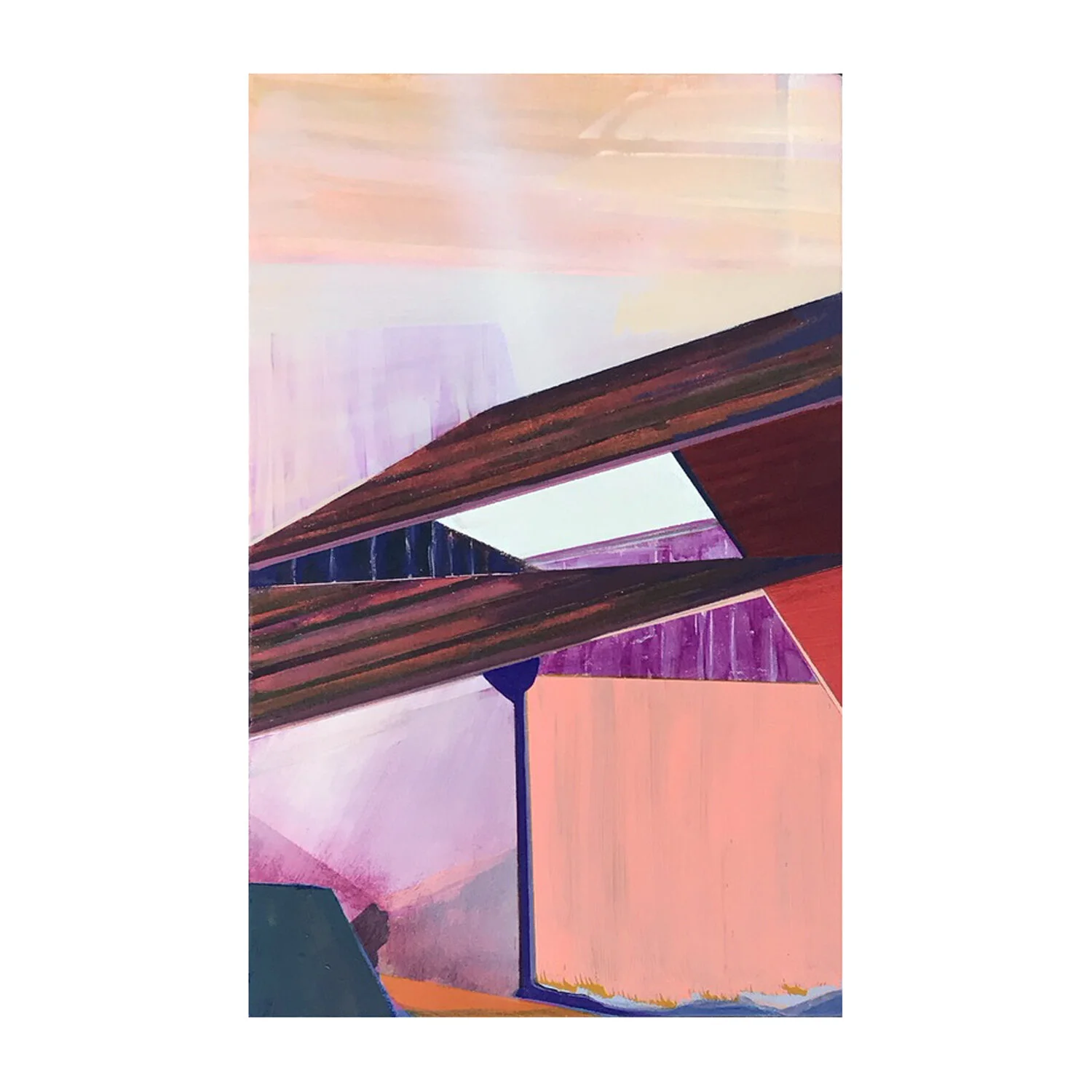 Erased Landscape (Skylight) 2021
19 x 12 inches