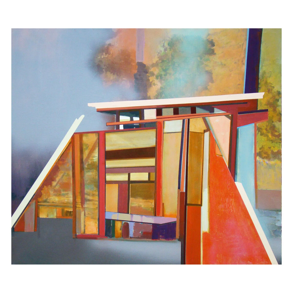 Erased Landscape (Rebuild) 2020
40 x 46 inches