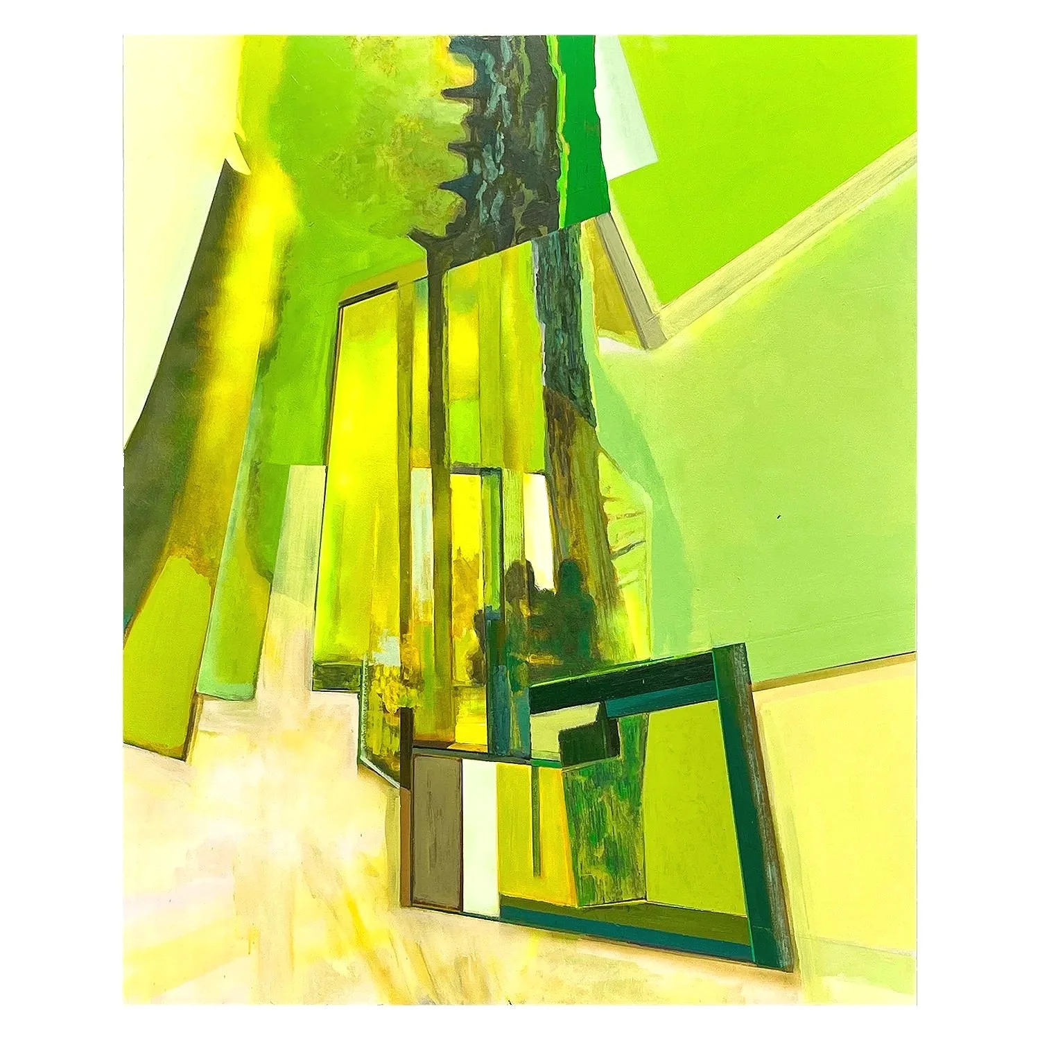 Erased Landscape (Uproot) 2026
56 x 46 inches