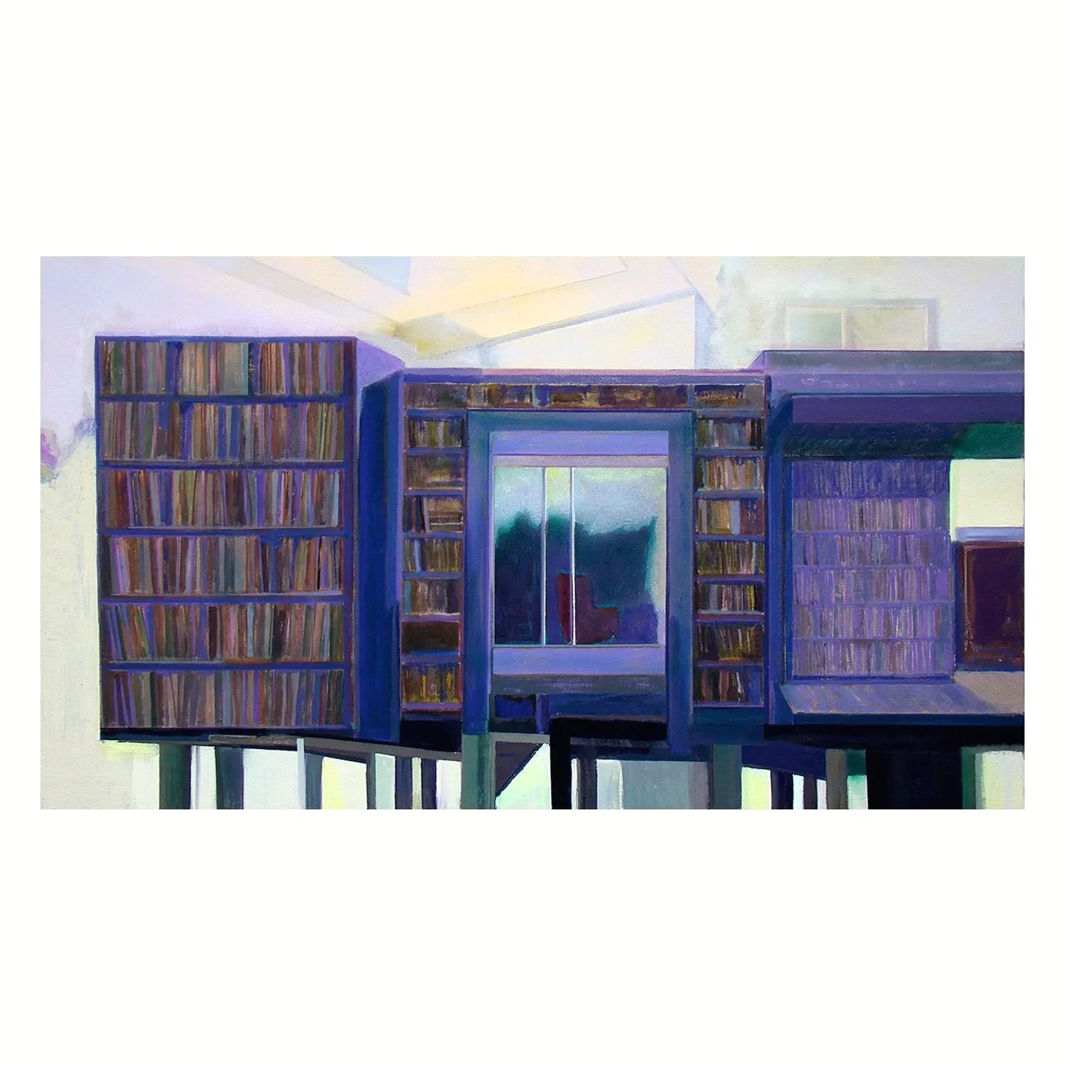 Erased Landscape (University) 2025
24 x 43 inches